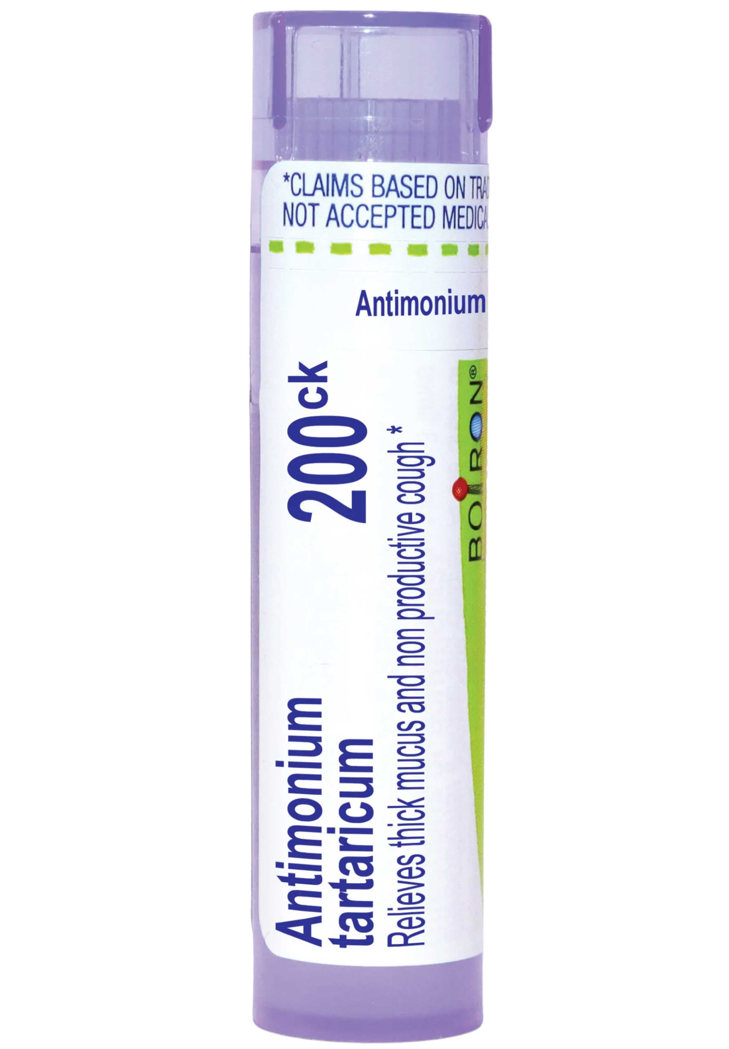 Boiron Homeopathics Antimonium tartaricum