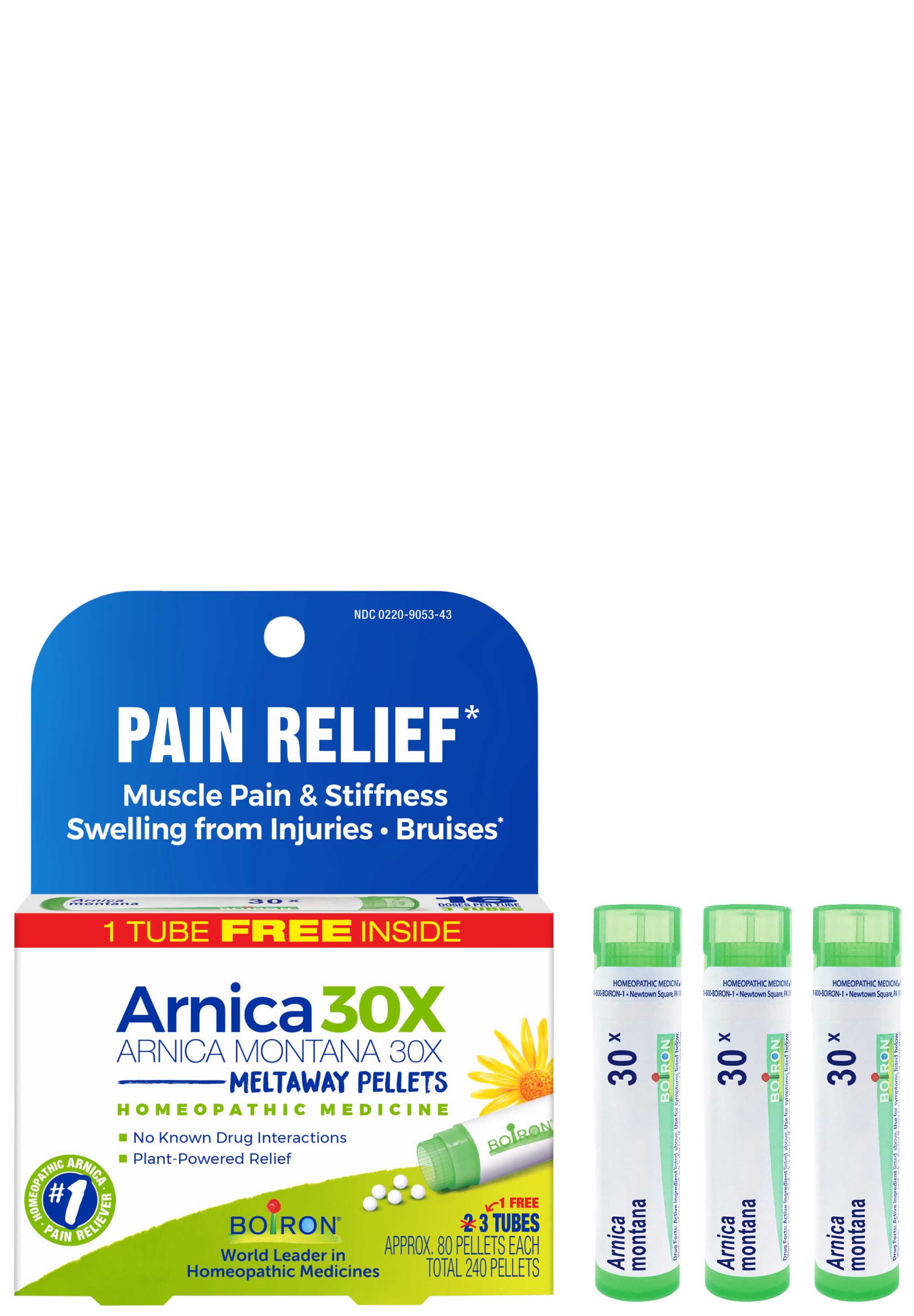 Boiron Homeopathics Arnica Montana 30X