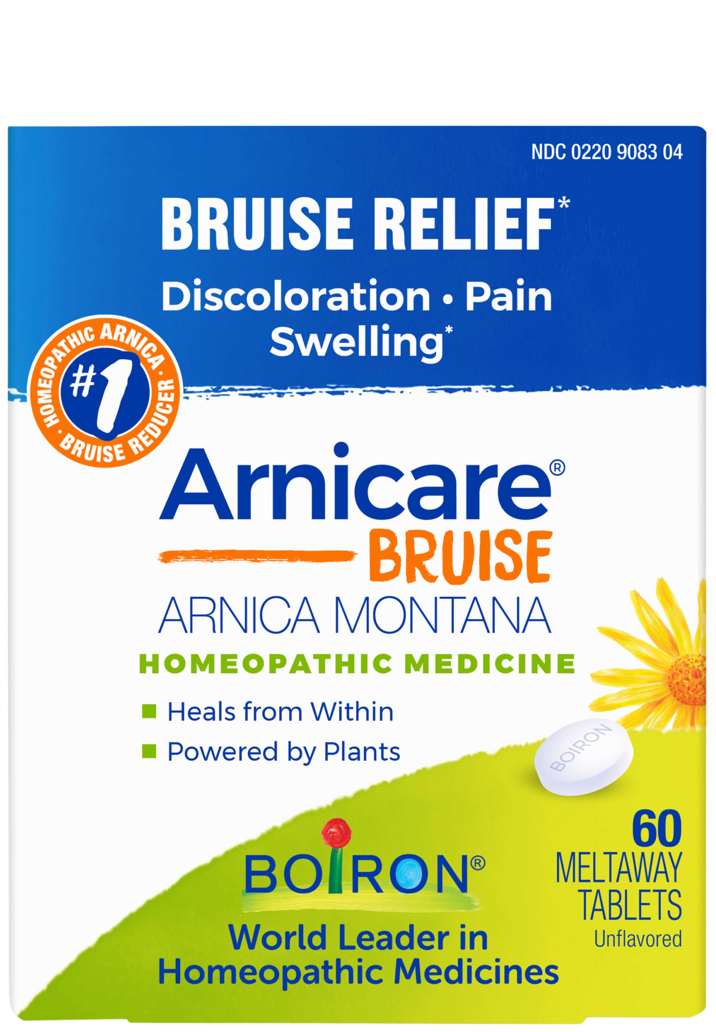 Boiron Homeopathics Arnicare Bruise Tablets