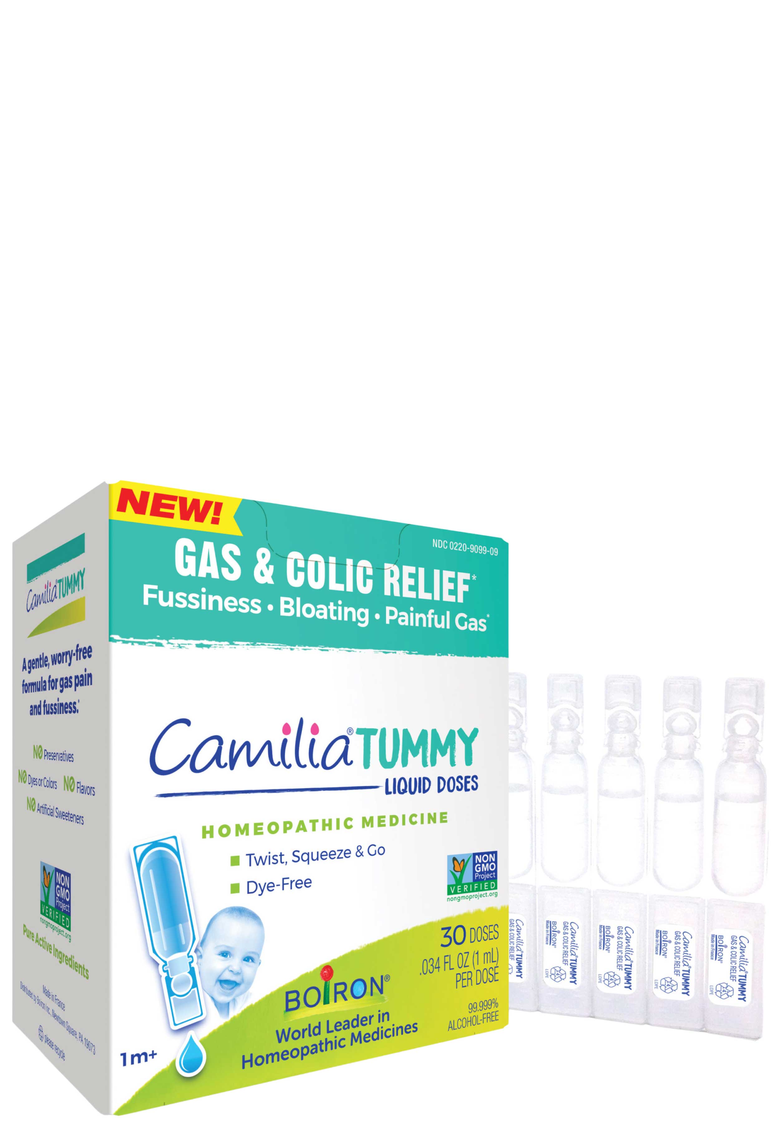 Boiron Homeopathics Camilia Tummy