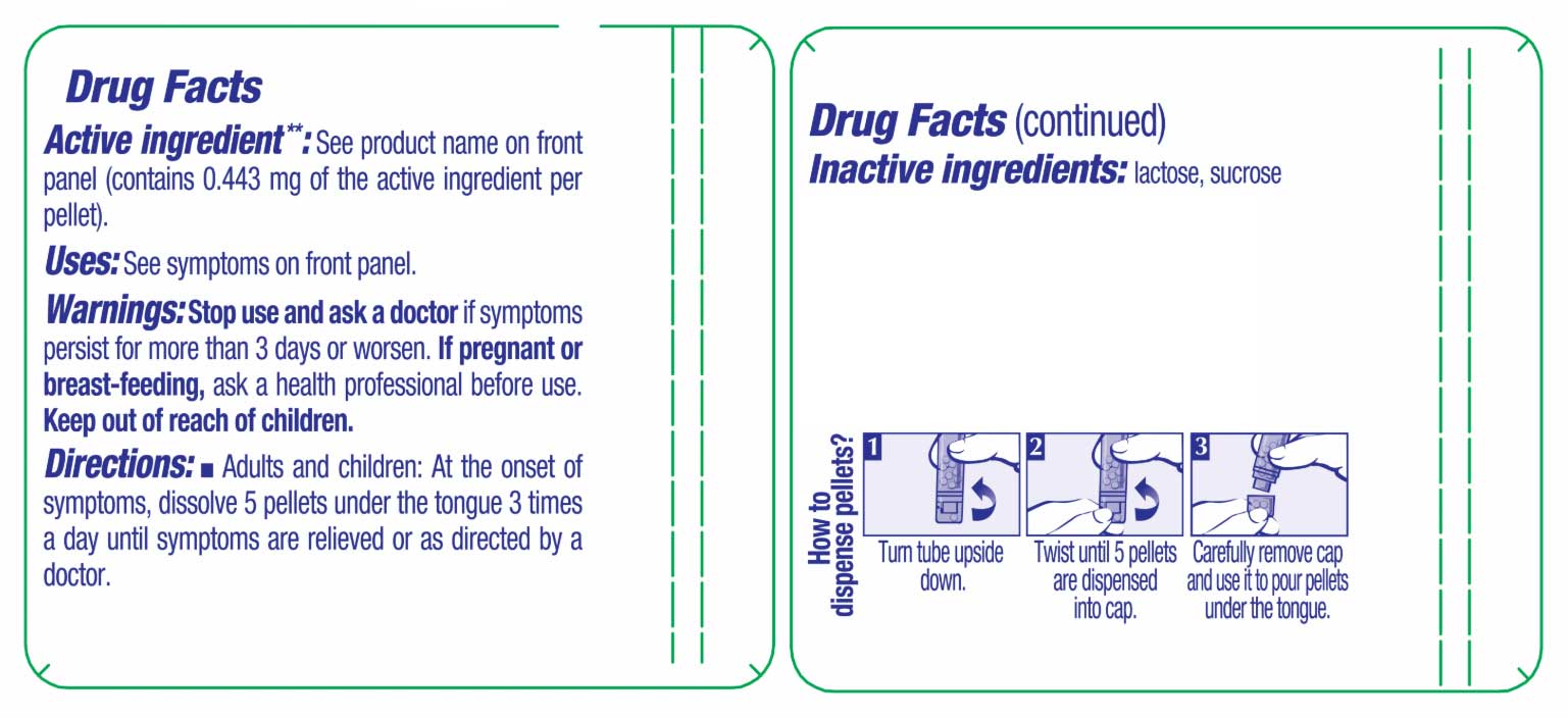 Boiron Homeopathics Carbo Vegetabilis Ingredients