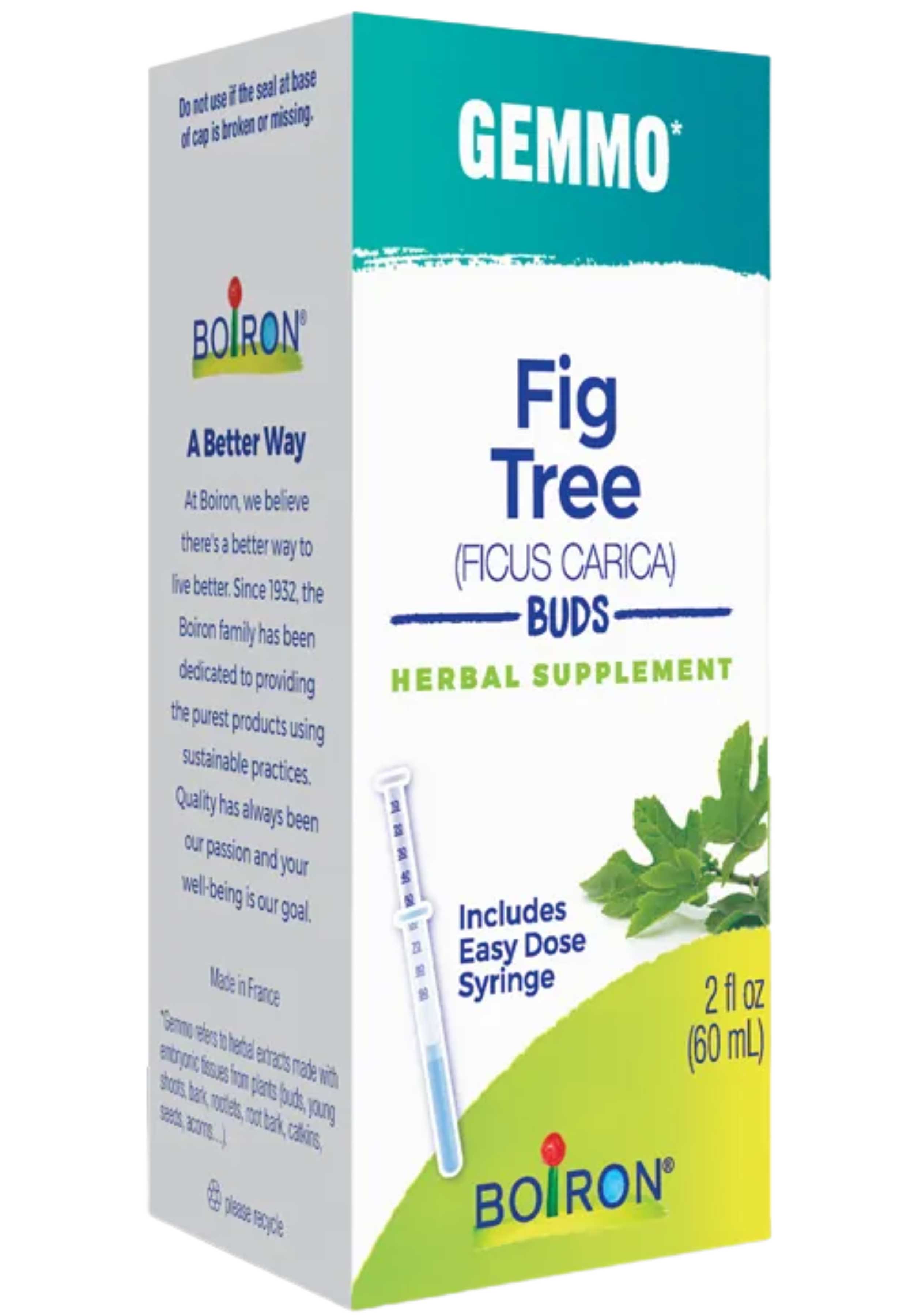 Boiron Homeopathics Gemmo Fig Tree (Ficus Carcia) Buds