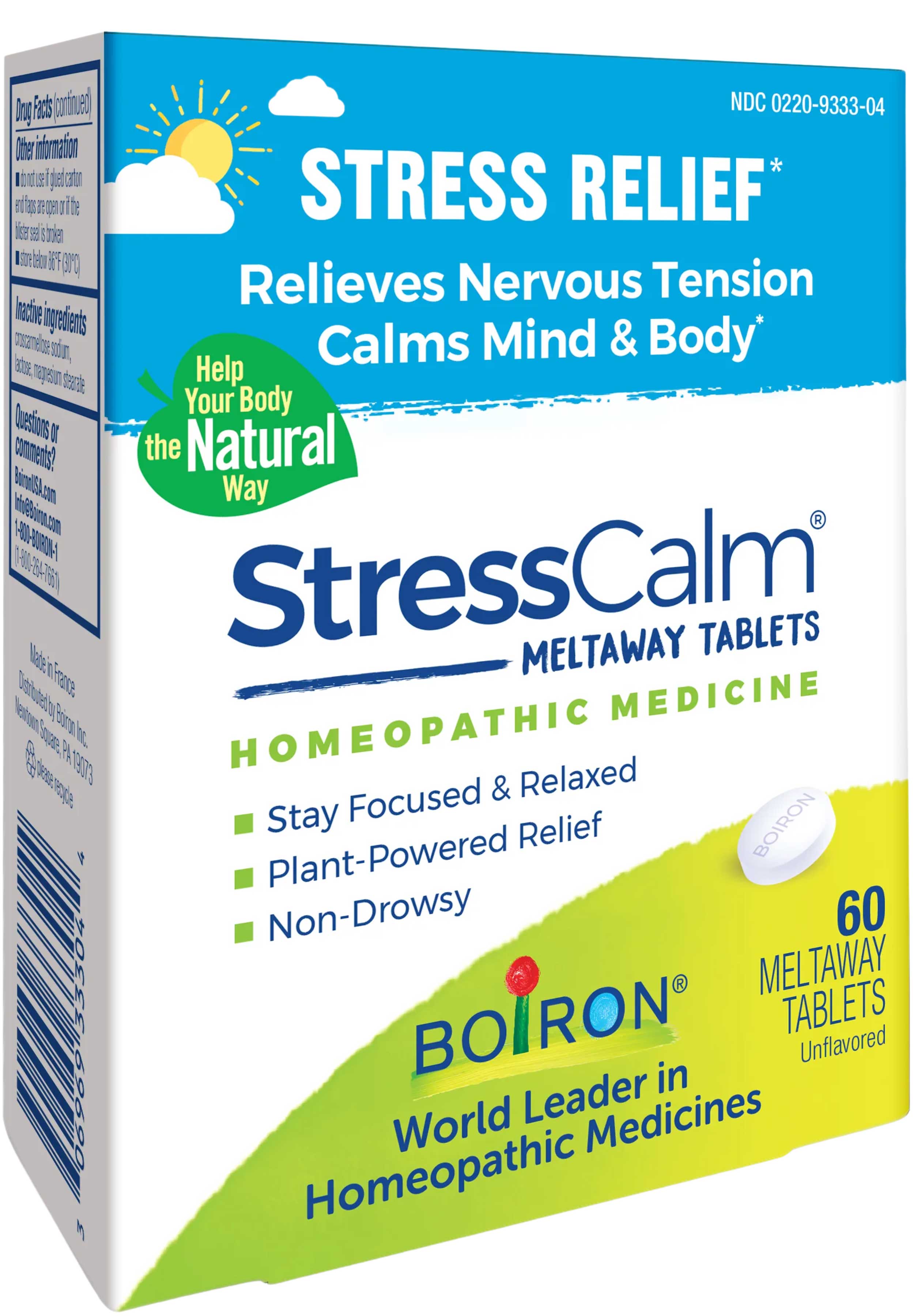 Boiron Homeopathics StressCalm
