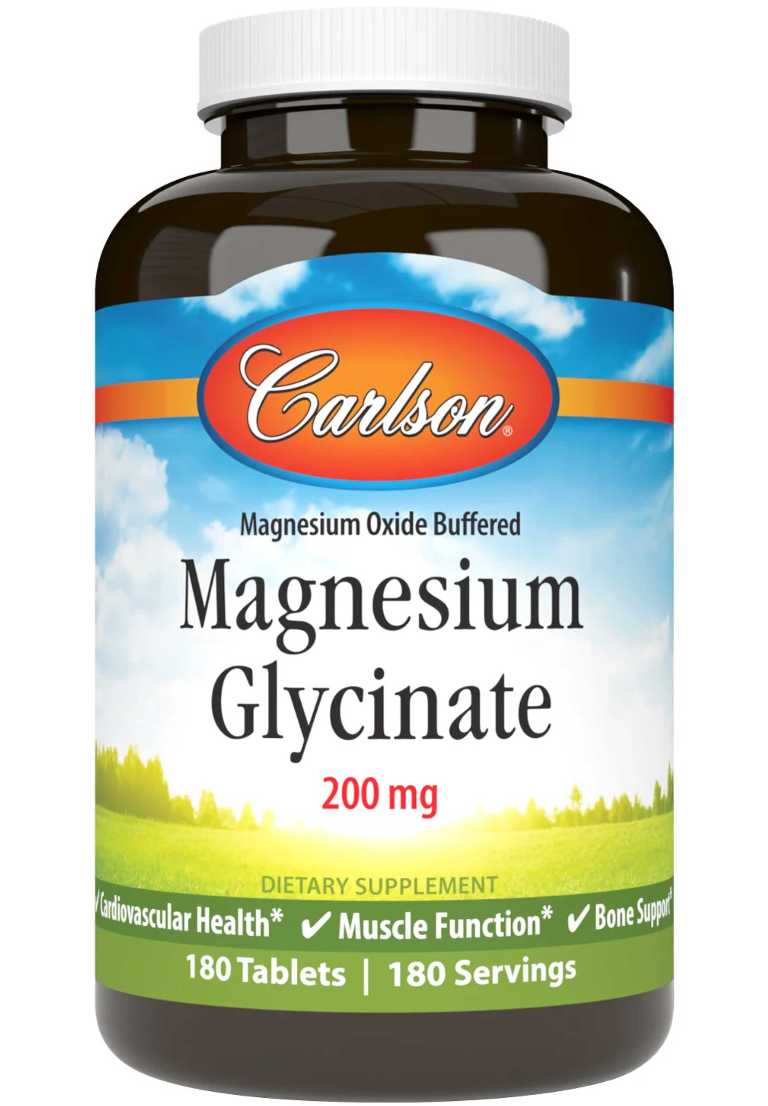 Carlson Labs Magnesium Glycinate 200 mg