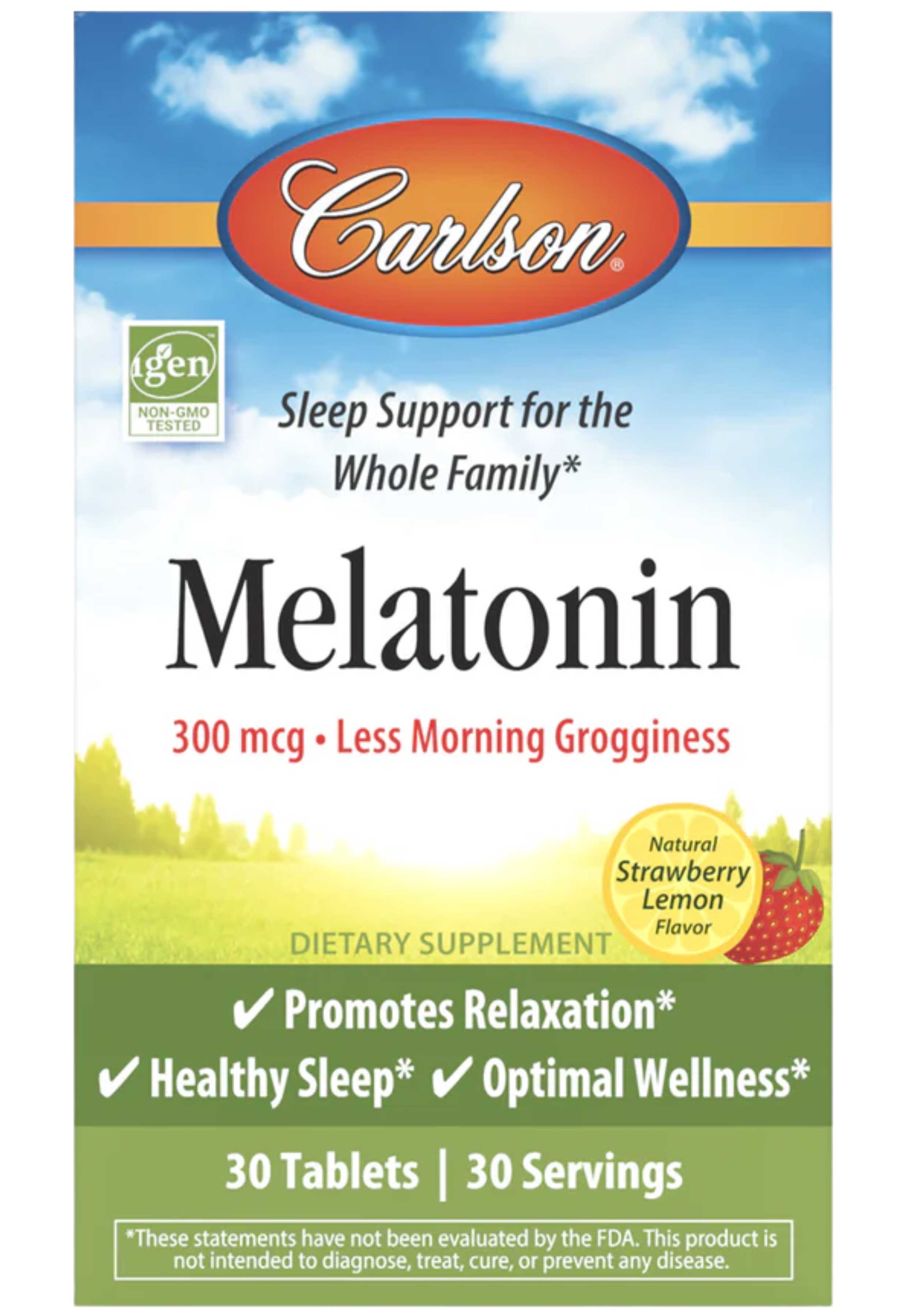 Carlson Labs Melatonin 300 mcg