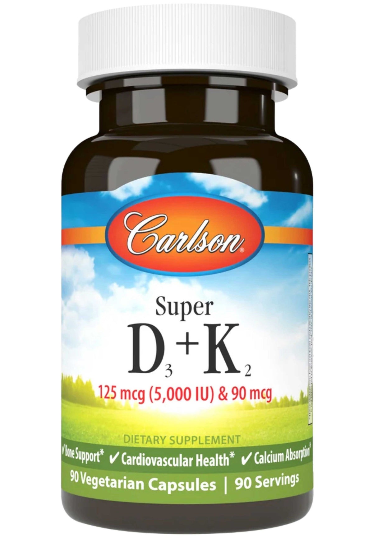 Carlson Labs Super D3 + K2