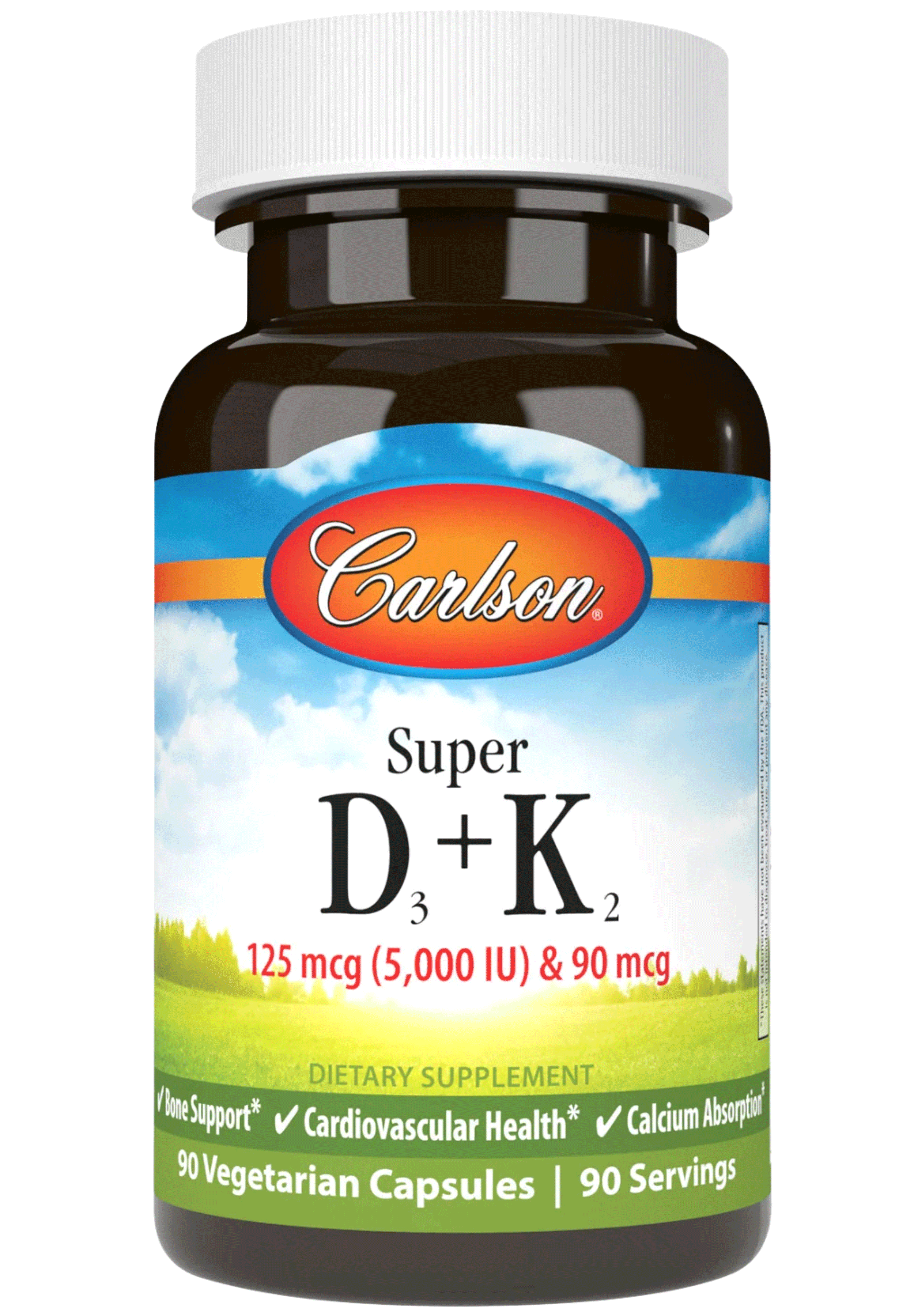 Carlson Labs Super D3 + K2