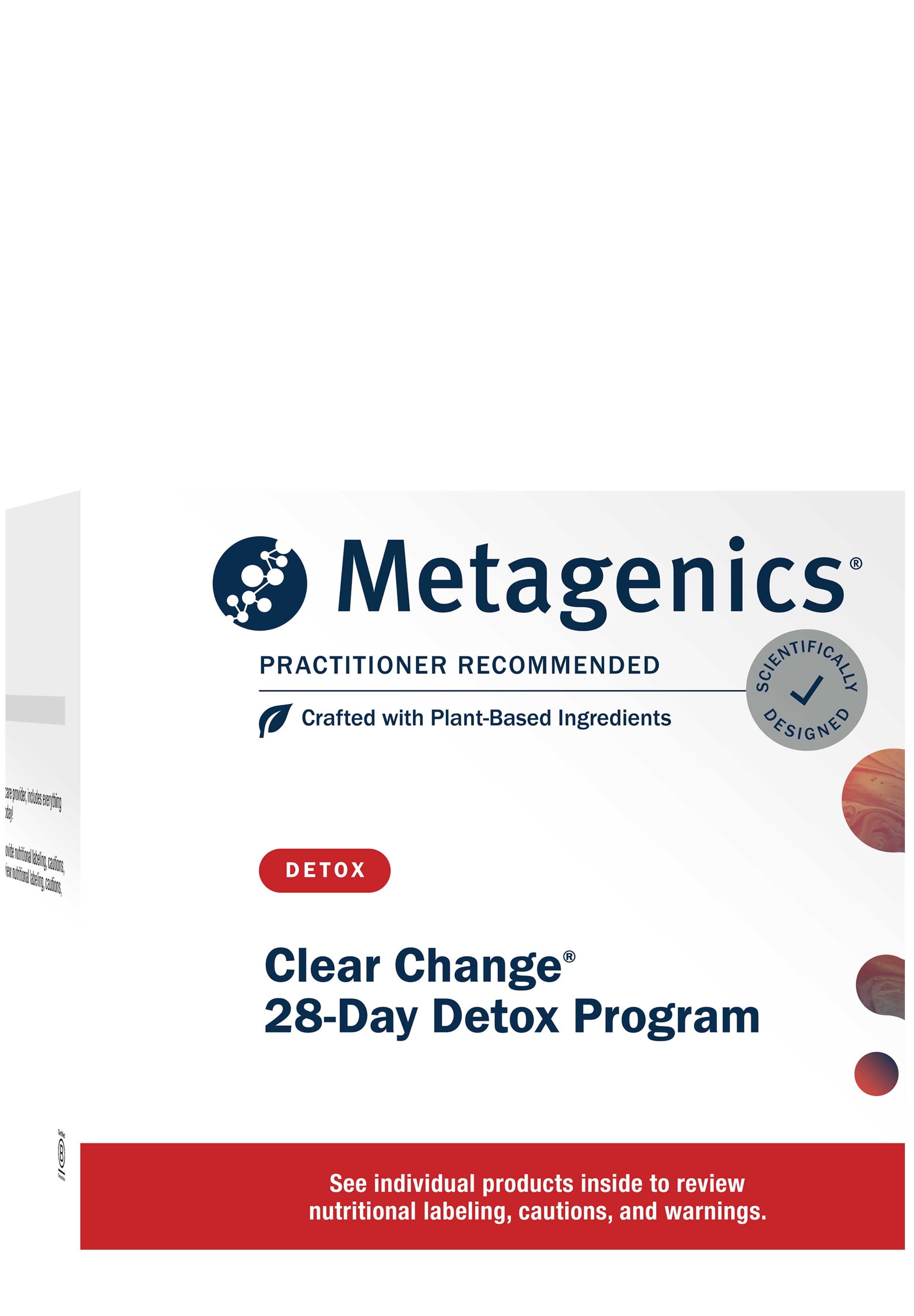 Metagenics Clear Change 28-Day Detox Program with UltraClear RENEW