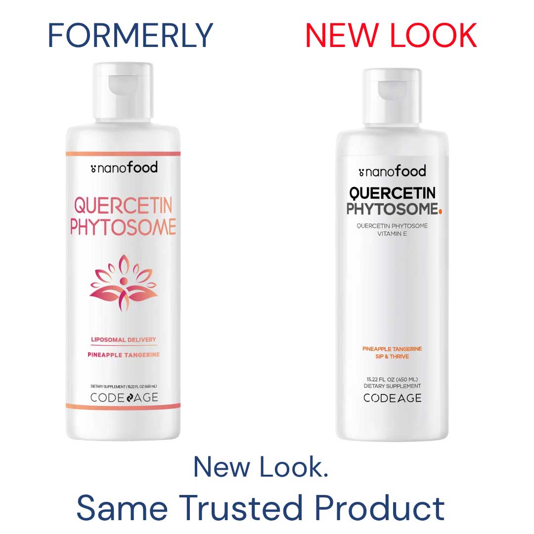 Codeage Nanofood Quercetin Phytosome New Look