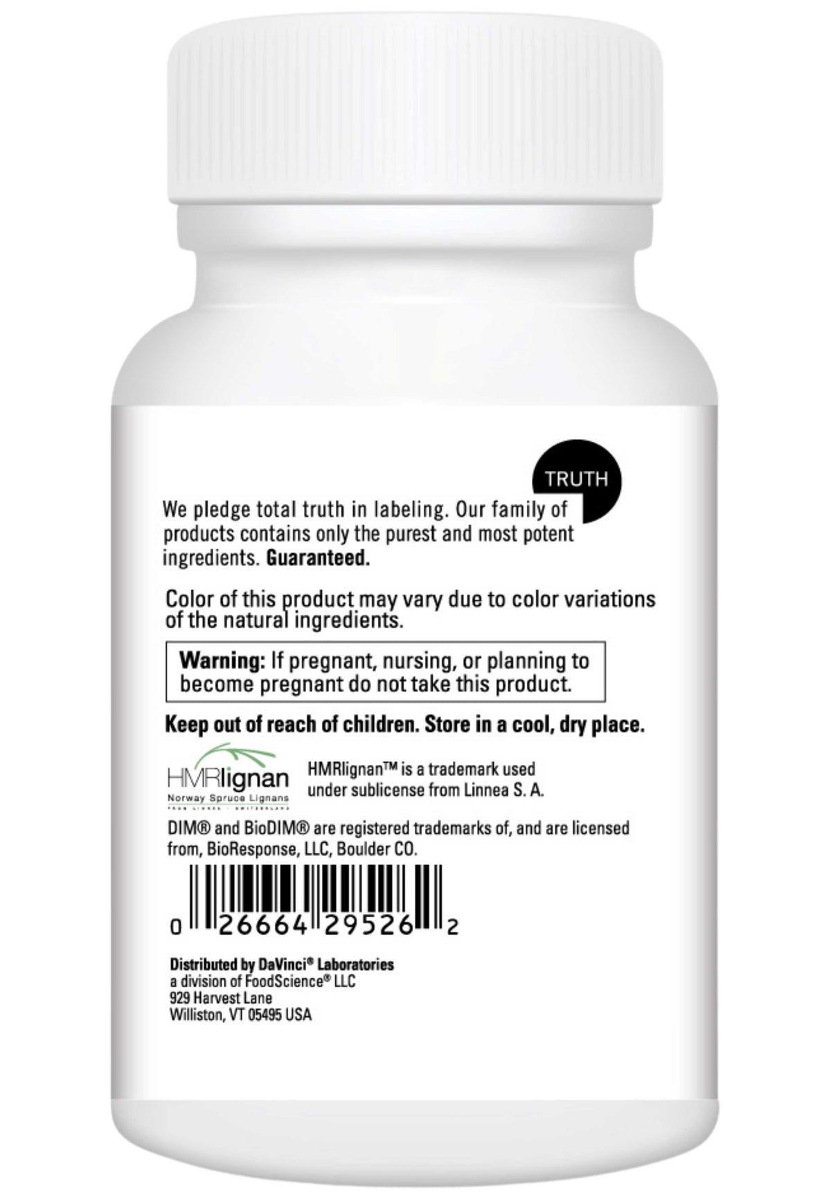 DaVinci Labs BioDIM Complex Back