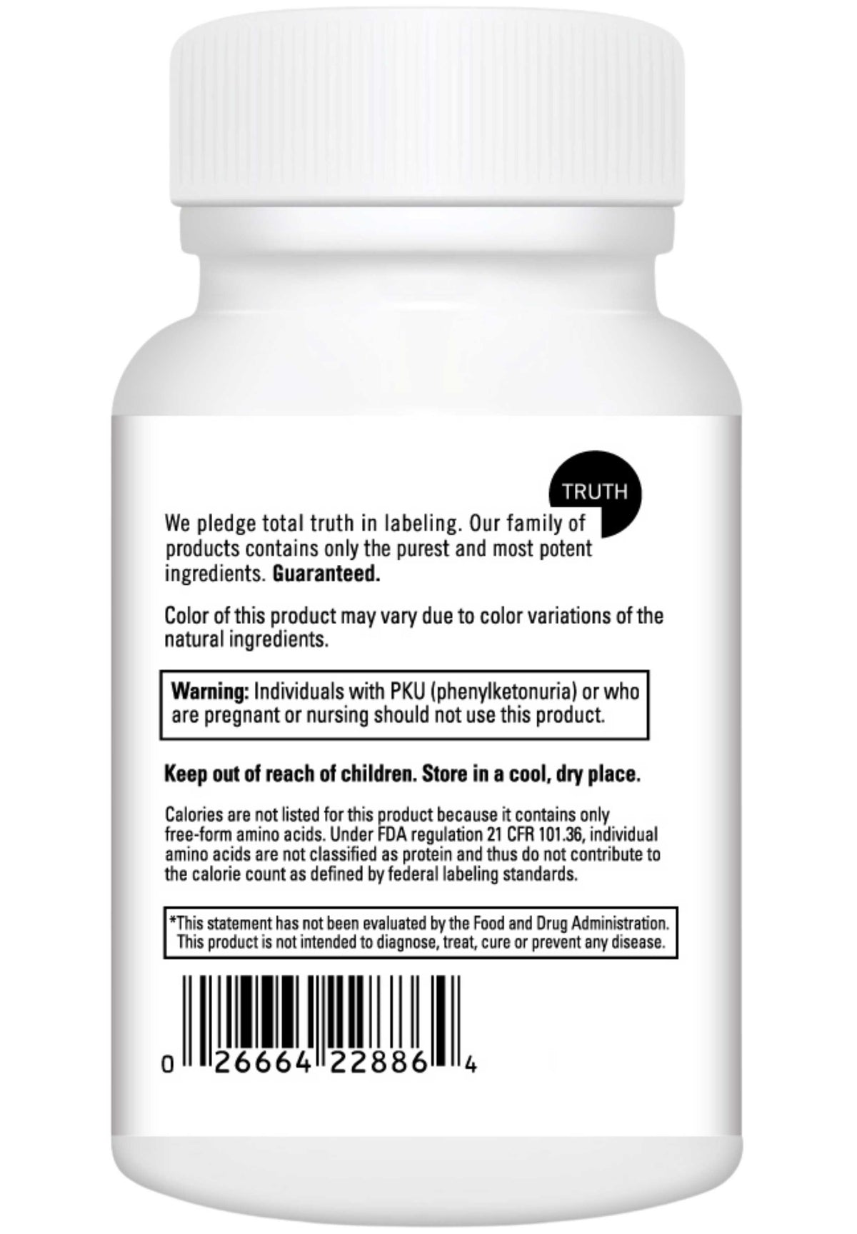 DaVinci Labs DL-Phenylalanine Back