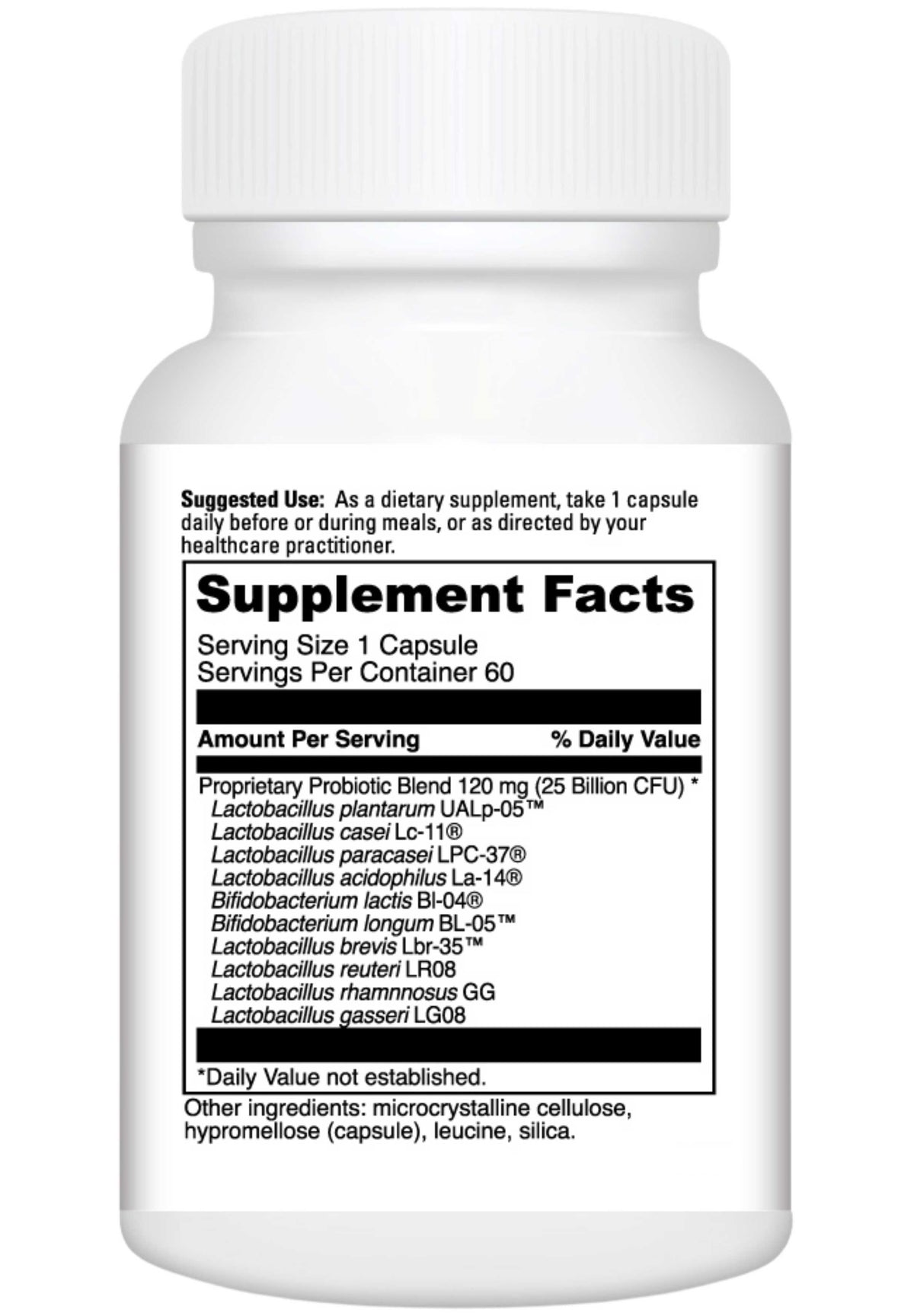 DaVinci Labs Daily Best Probiotic Ingredients