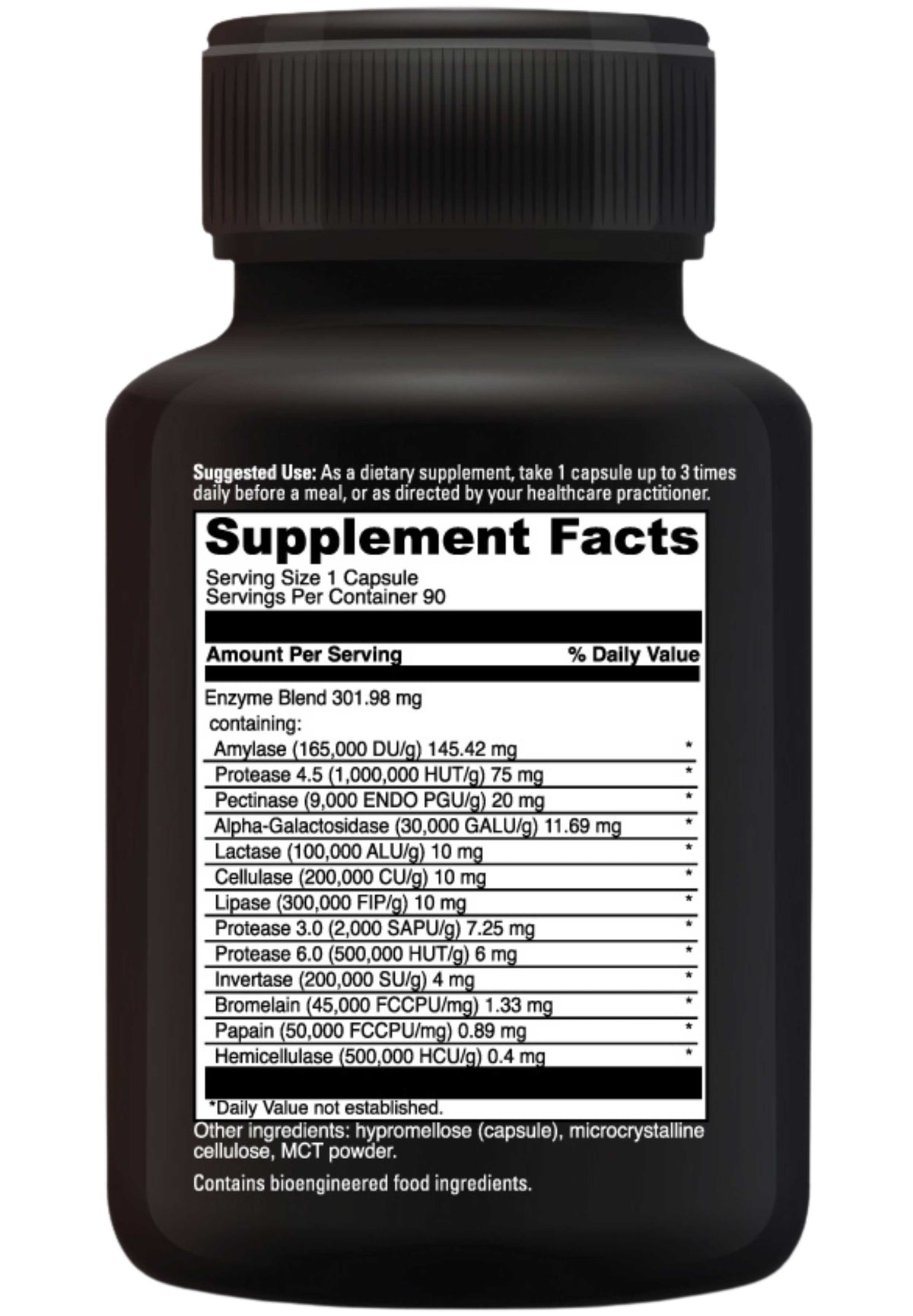 DaVinci Labs Enzyme Benefits Ingredients