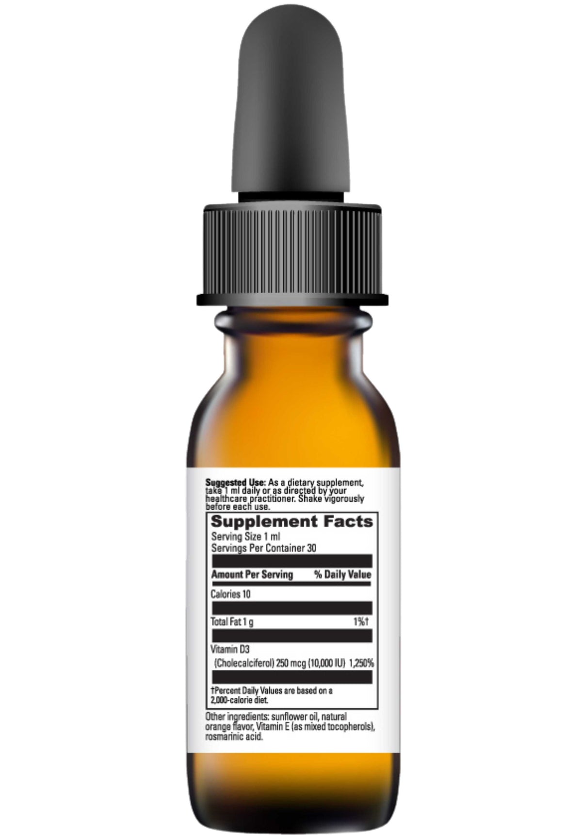 DaVinci Labs Liquid D3 10000 IU Ingredients