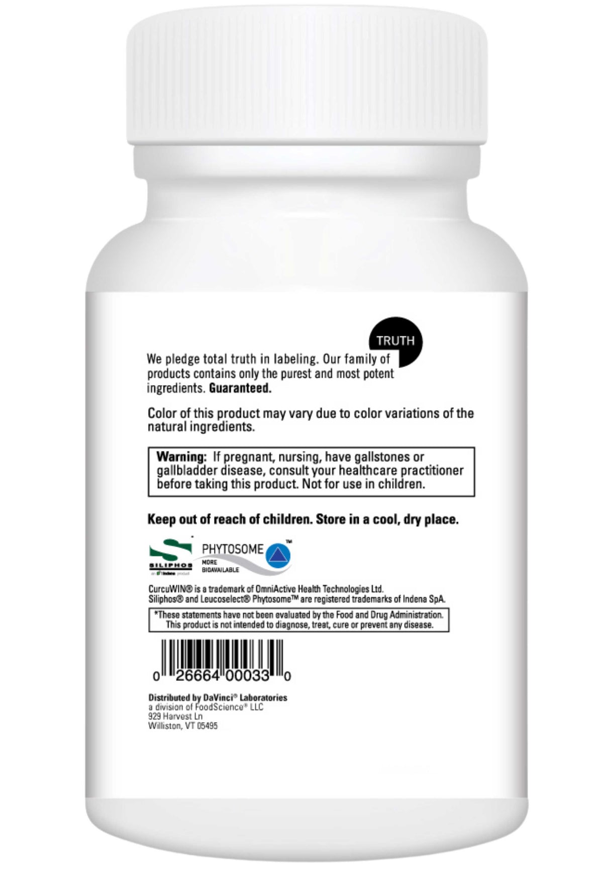 DaVinci Labs Multiphase Detox Back