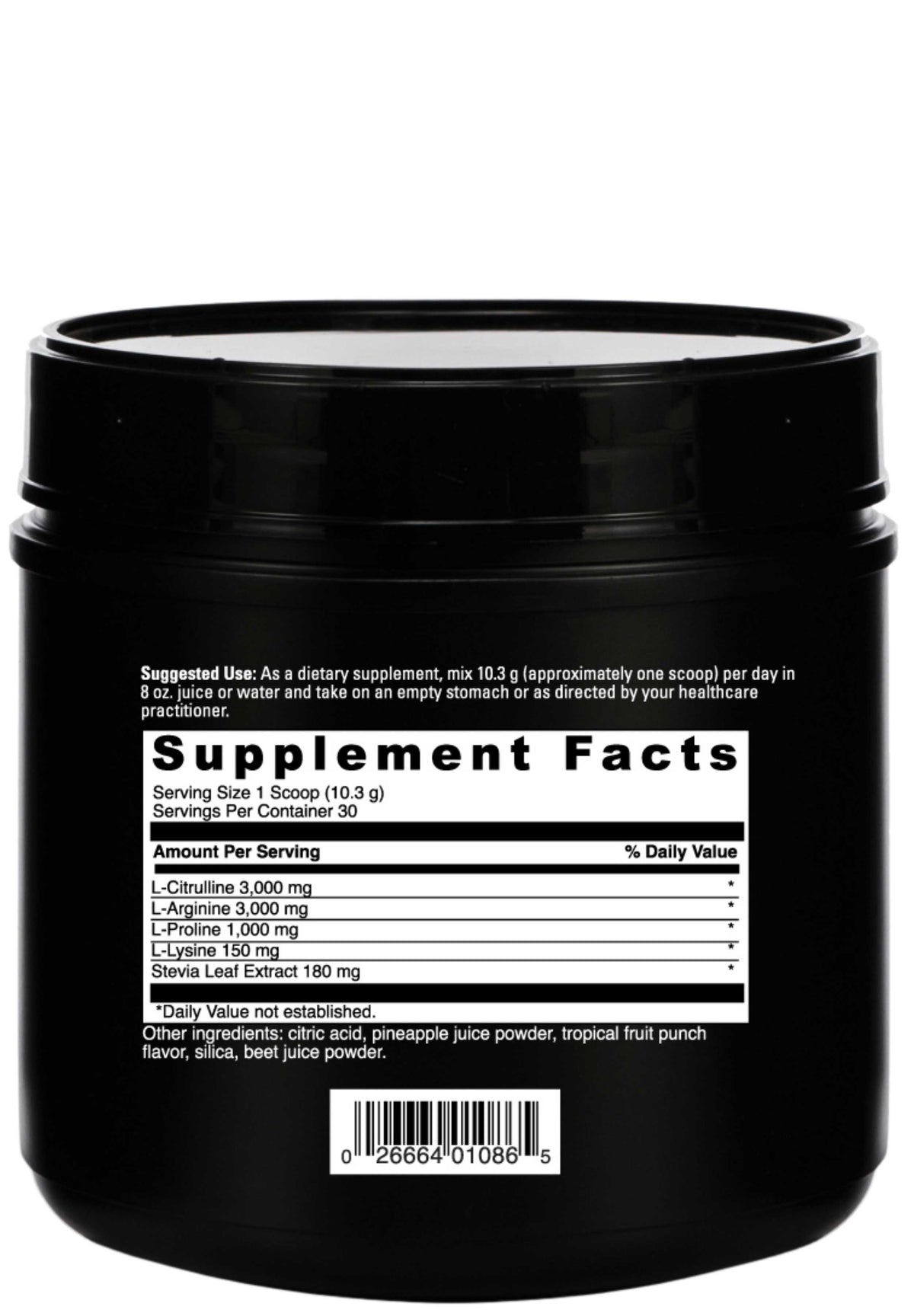 DaVinci Labs Nitro Benefits Ingredients