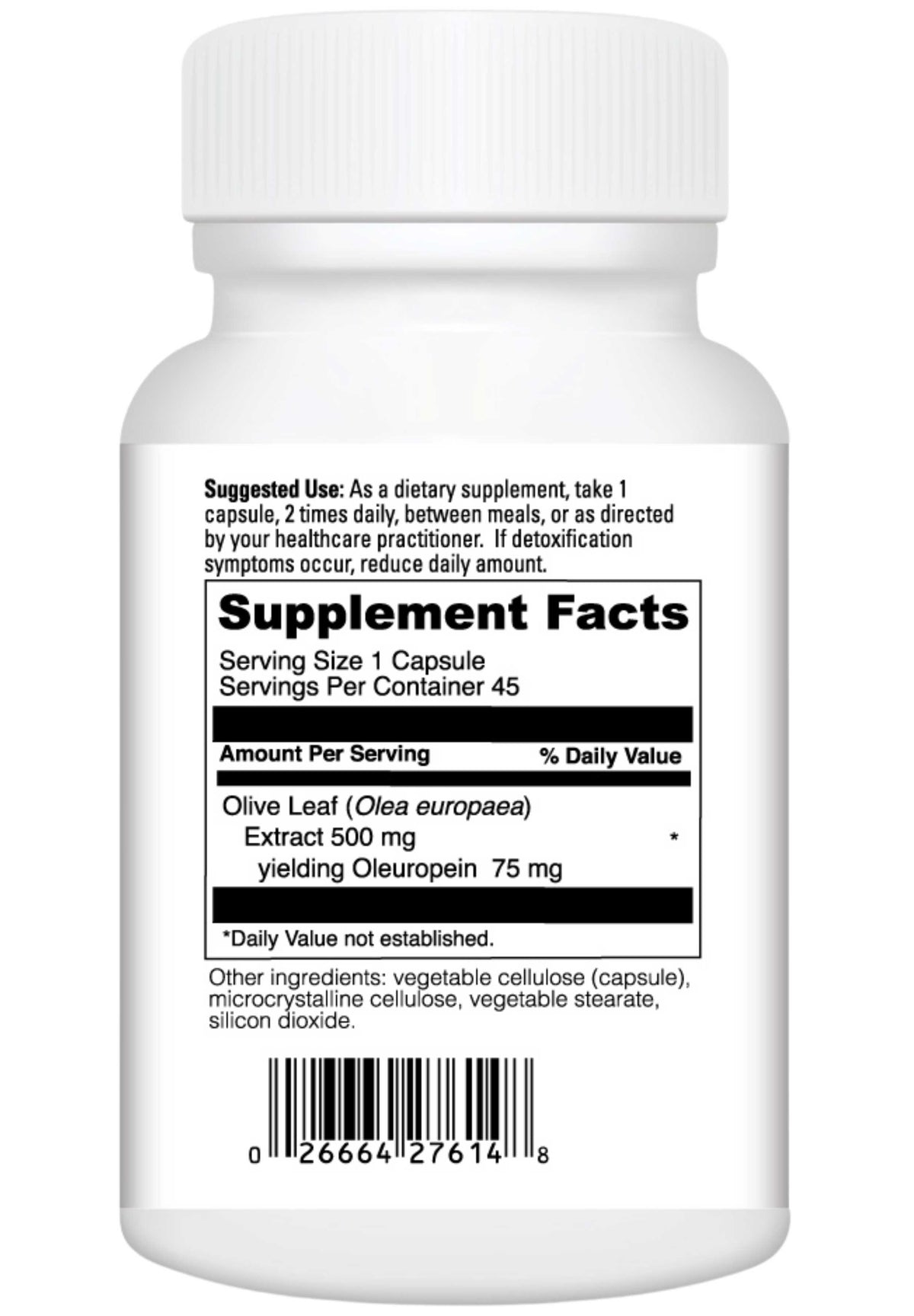 DaVinci Labs Olivir 15 Ingredients
