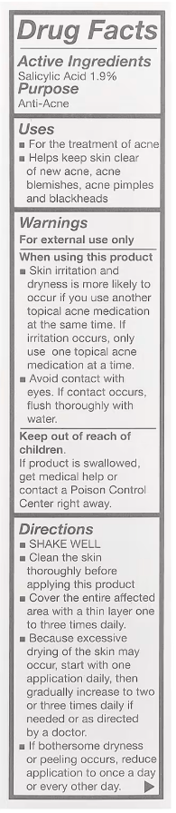 DermaE Natural Bodycare Acne Blemish Control Treatment Serum Ingredients