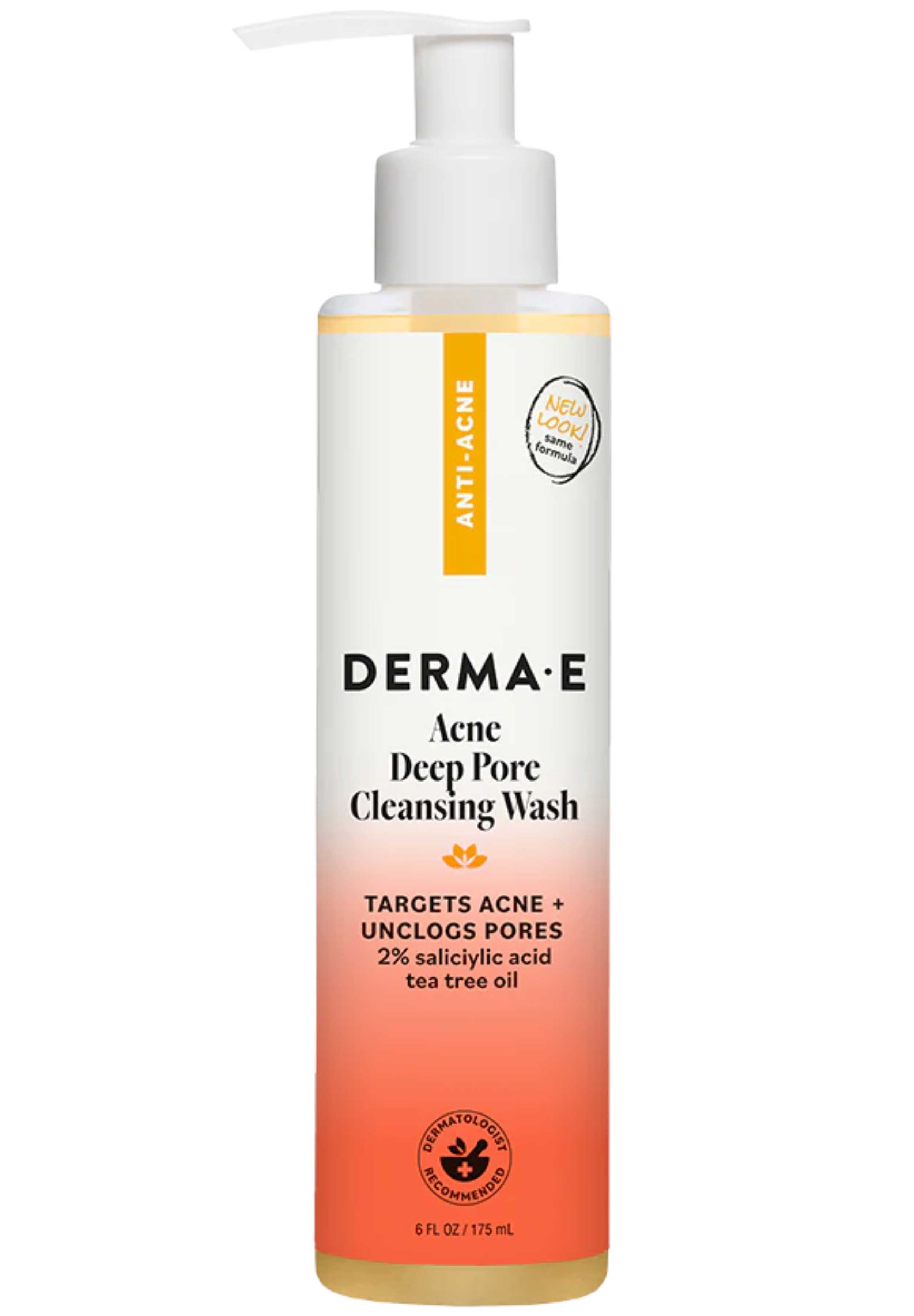 DermaE Natural Bodycare Acne Deep Pore Cleansing Wash