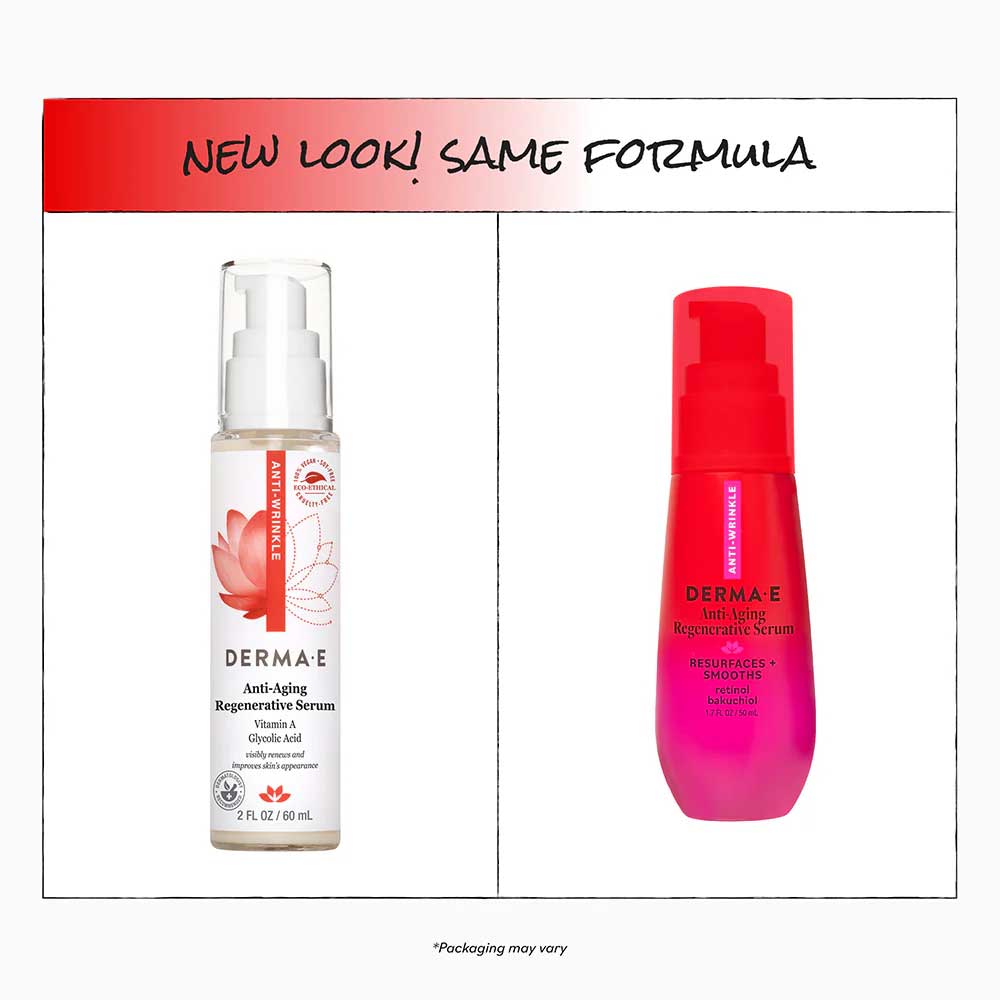 DermaE Natural Bodycare Anti-Aging Regenerative Serum New Look