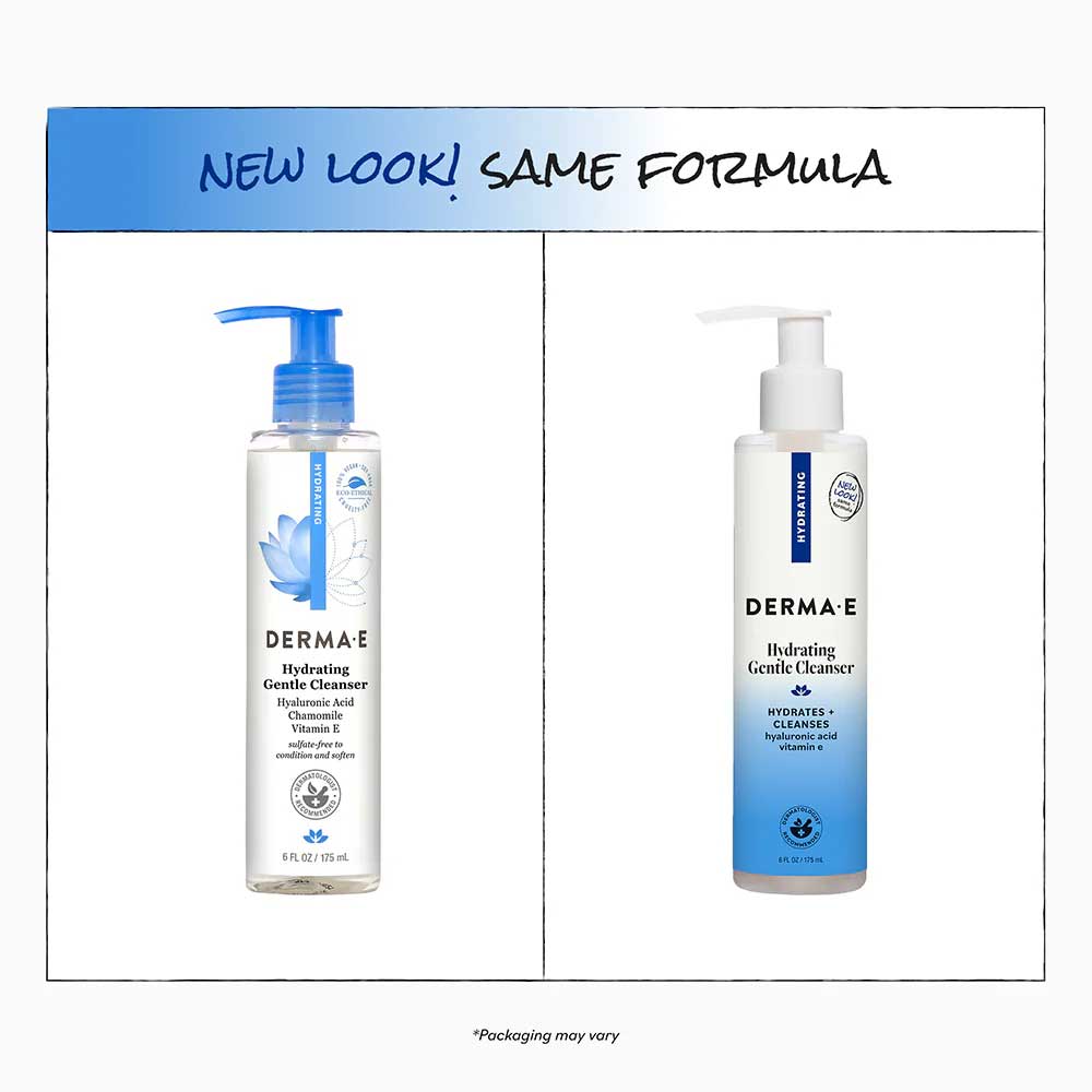 DermaE Natural Bodycare Hydrating Gentle Cleanser New Look