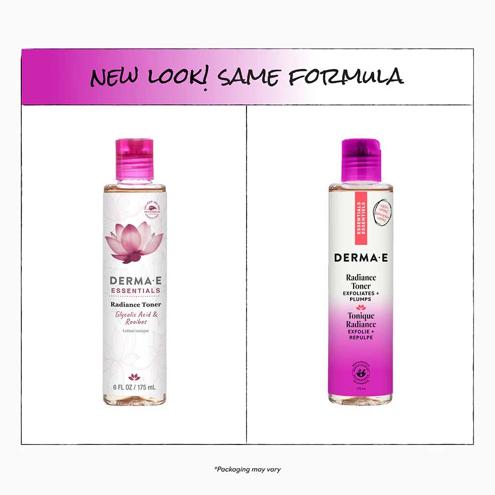 DermaE Natural Bodycare Radiance Toner New Look