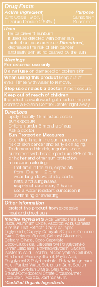 DermaE Natural Bodycare Sun Defense Clear Zinc Oil-Free Sunscreen Ingredients