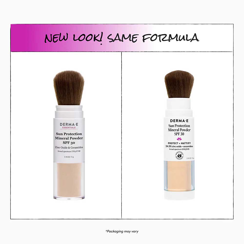 DermaE Natural Bodycare Sun Protection Mineral Powder SPF 30 New Look