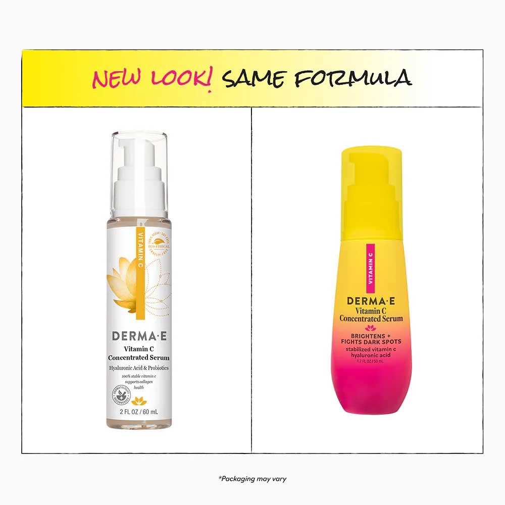 DermaE Natural Bodycare Vitamin C Concentrated Serum New Look