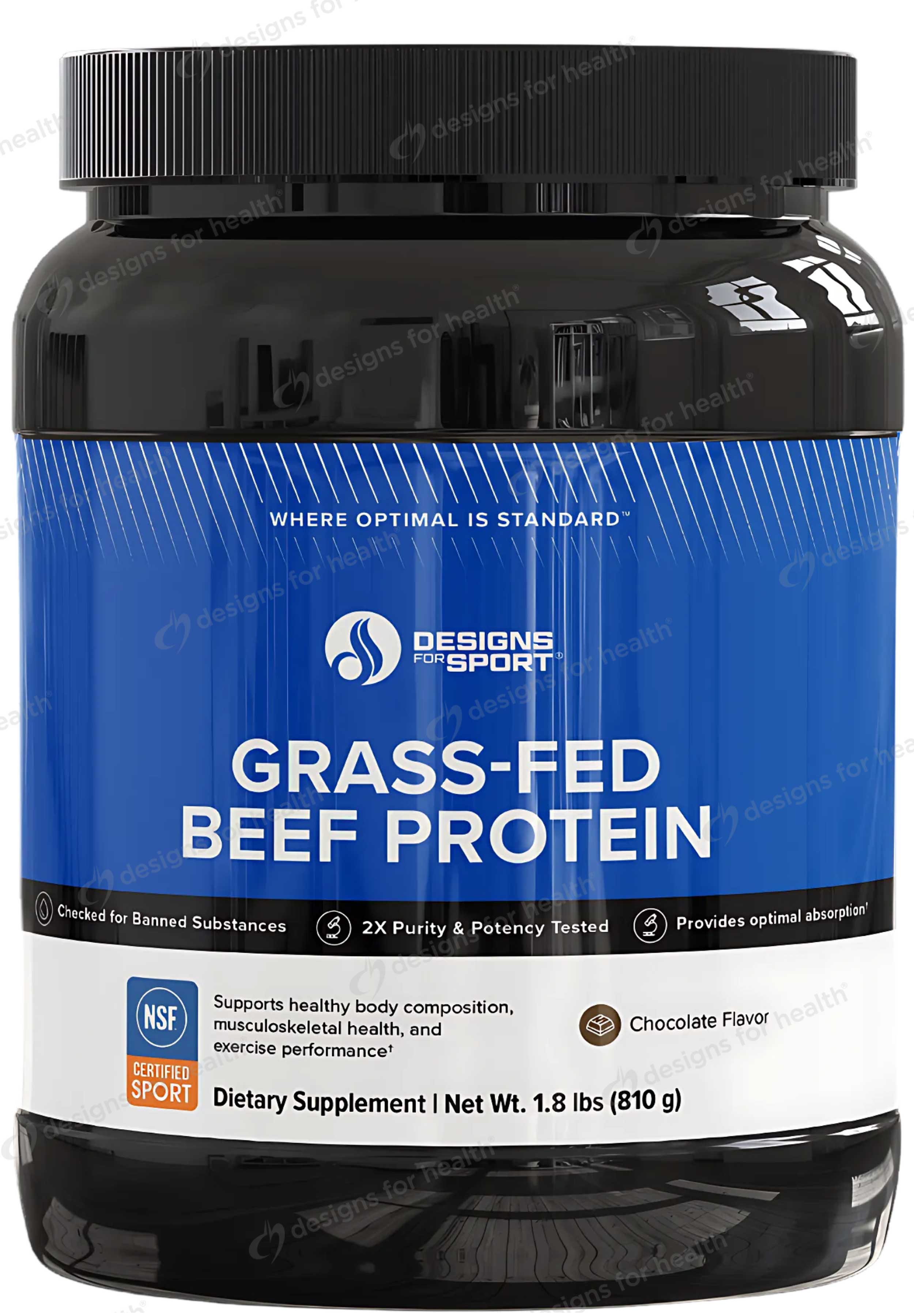 Designs For Sport Grass-Fed Beef Protein