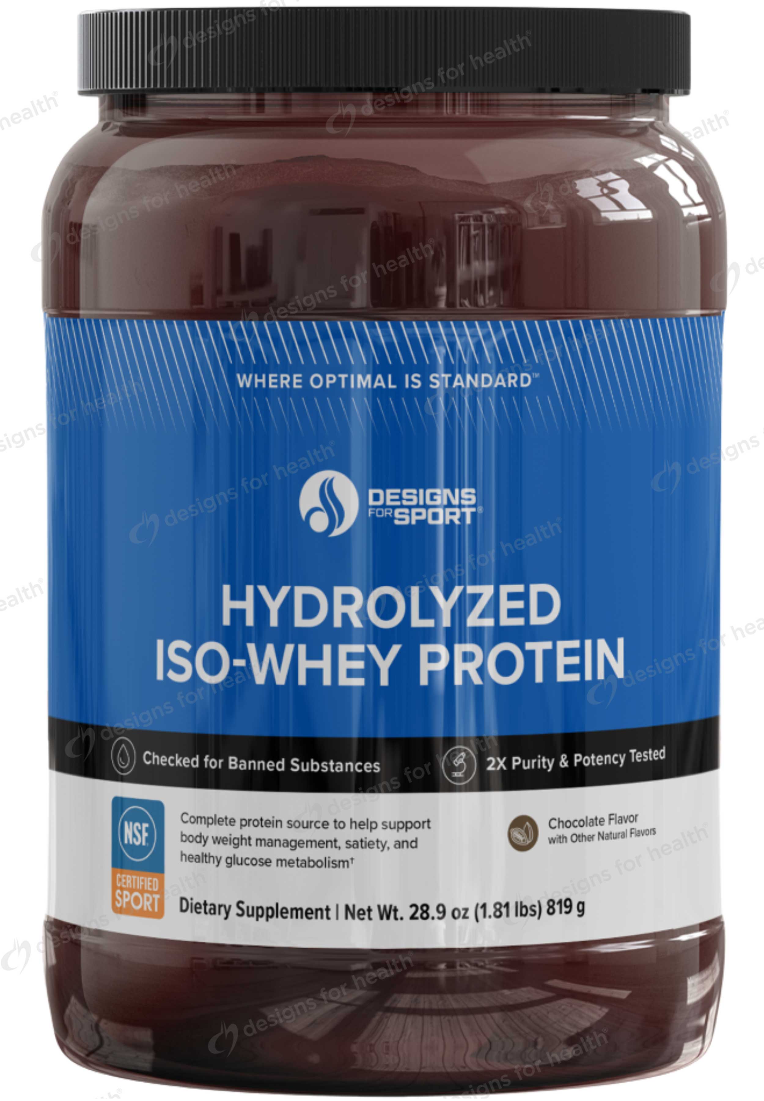 Designs For Sport Hydrolyzed ISO-Whey Protein