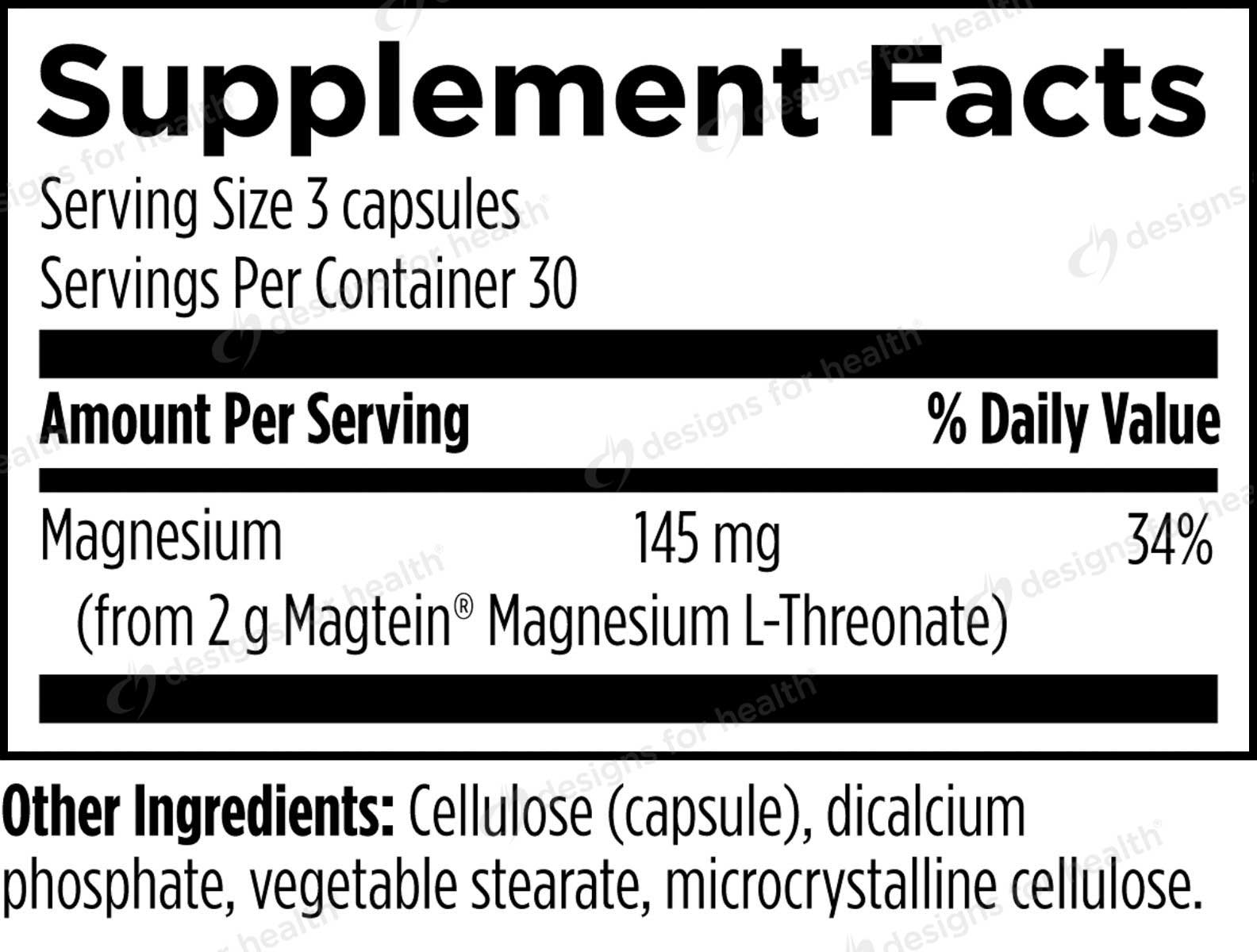 Designs For Sport Neuromag Sport Ingredients