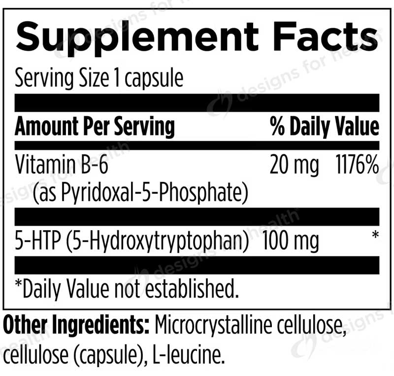 Designs for Health 5-HTP Supreme Ingredients