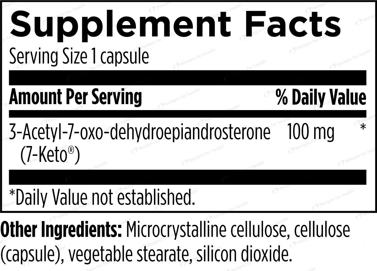 Designs for Health 7-Keto Ingredients