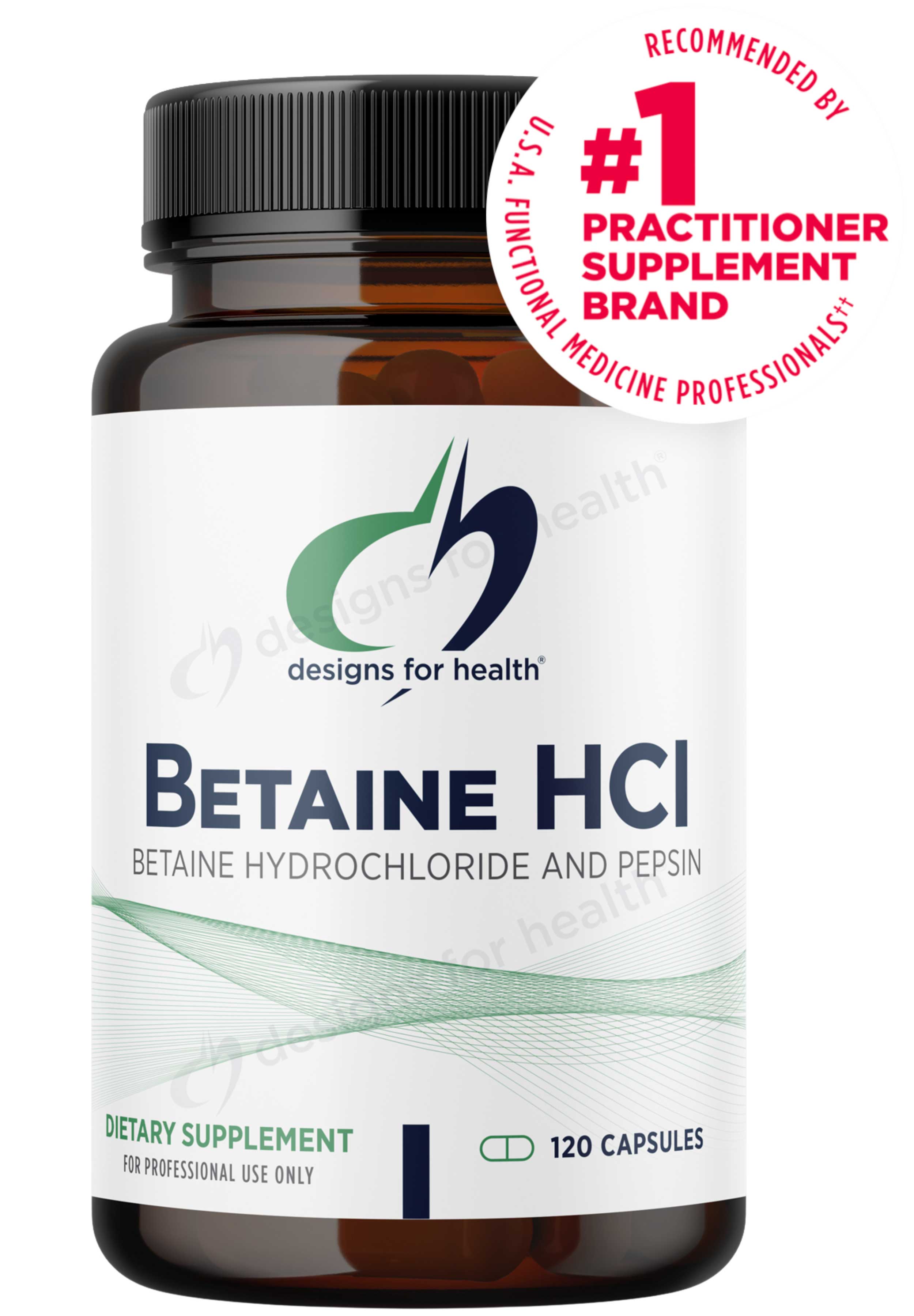 Designs for Health Betaine HCl with Pepsin