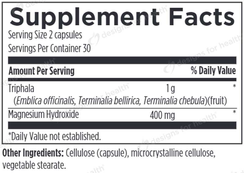 Designs for Health Colon Rx Ingredients