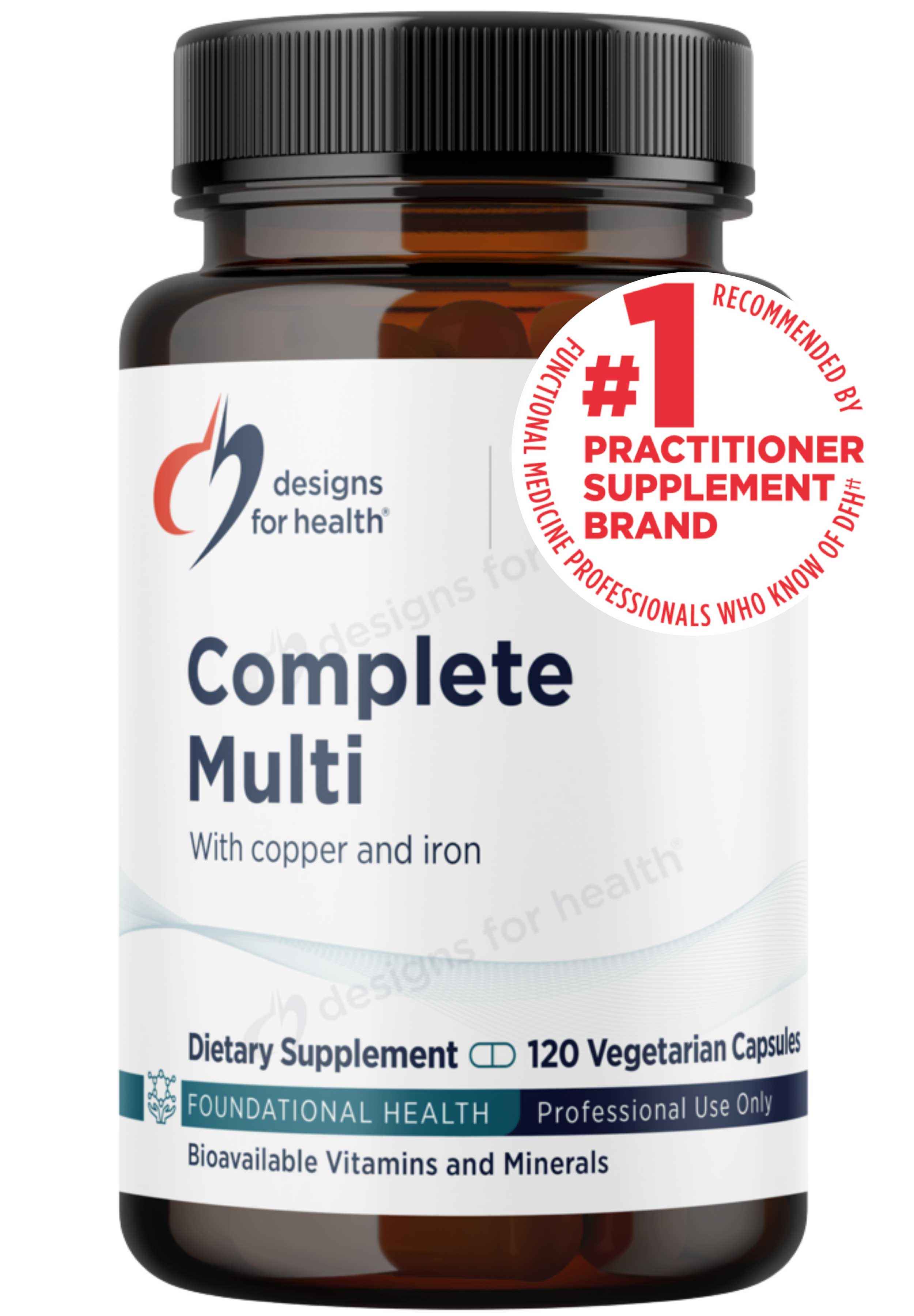 Designs for Health Complete Multi with Copper and Iron