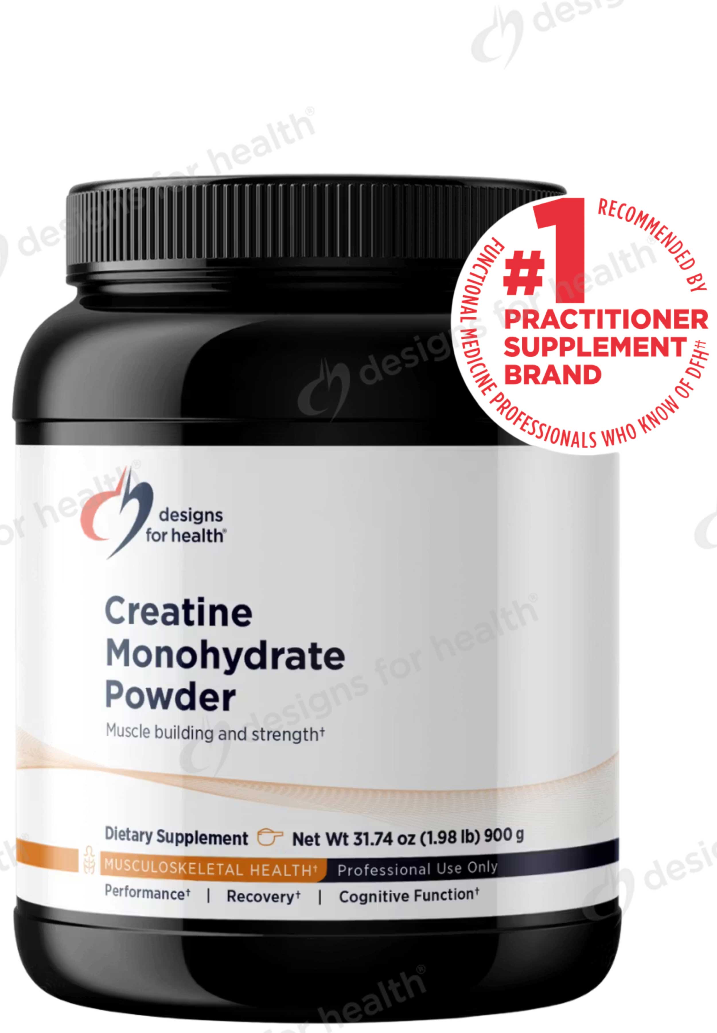 Designs for Health Creatine Monohydrate Powder