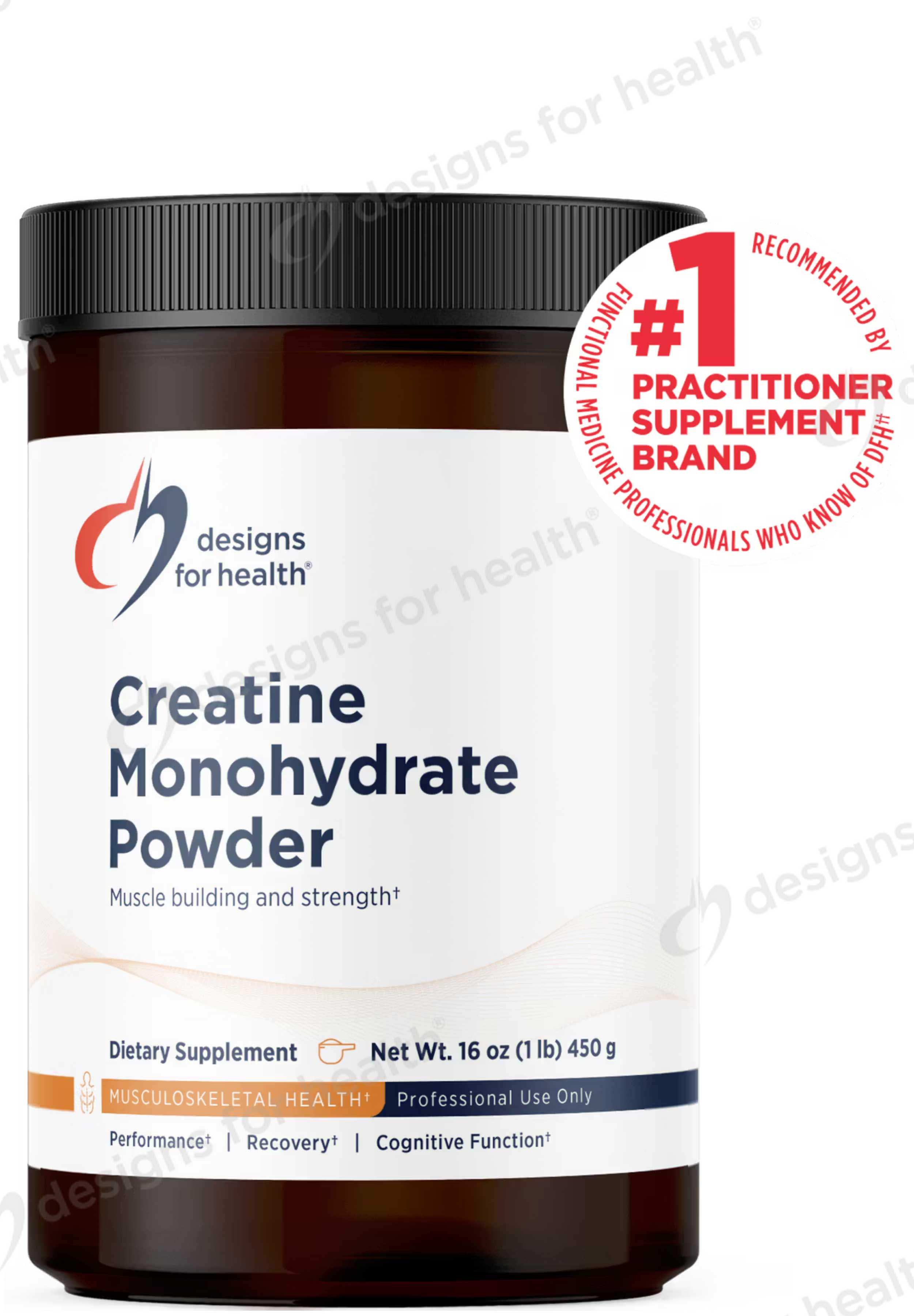 Designs for Health Creatine Monohydrate Powder