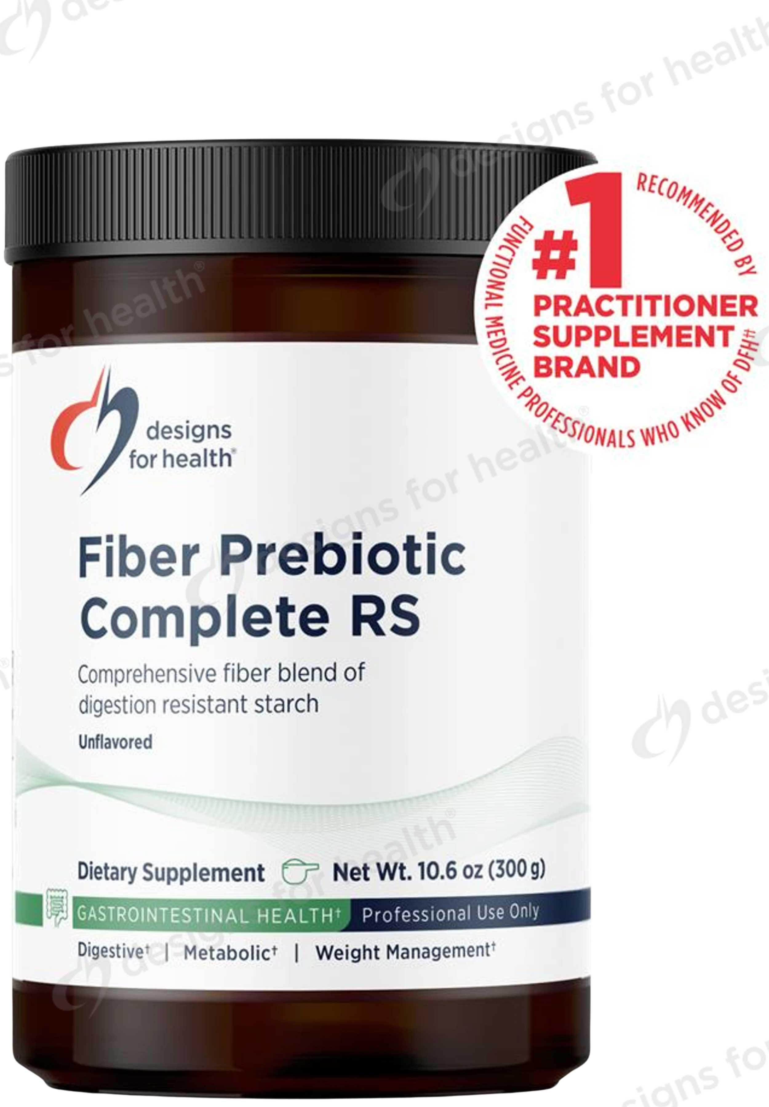 Designs for Health Fiber Prebiotic Complete RS (Formerly PaleoFiber RS)