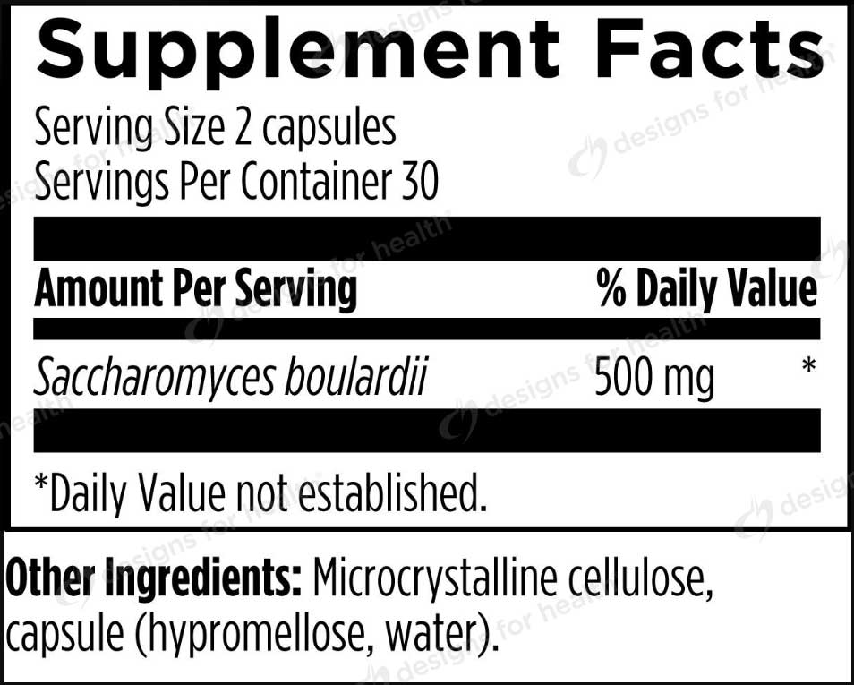 Designs for Health FloraMyces Ingredients