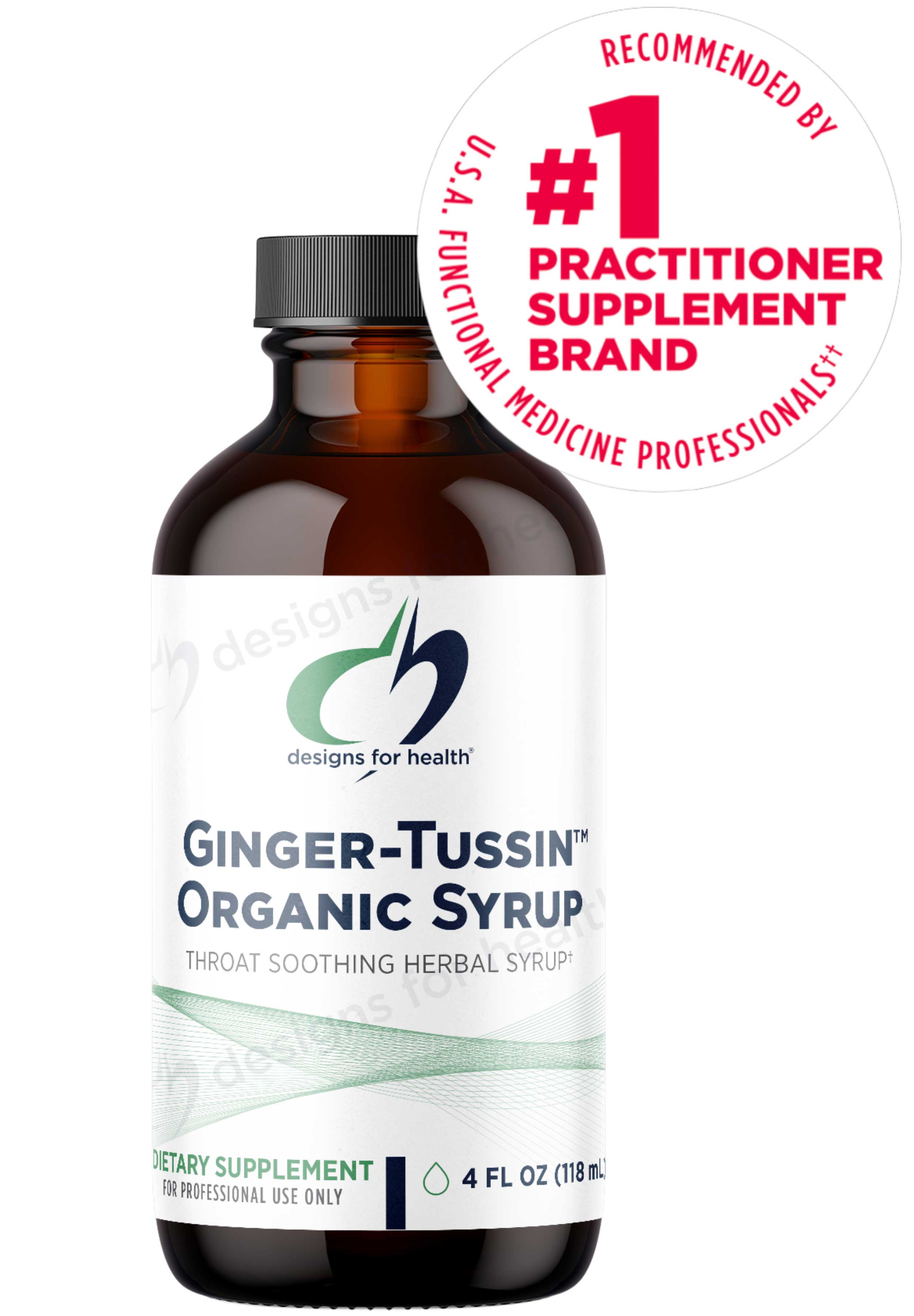 Designs for Health Ginger-Tussin Organic Syrup
