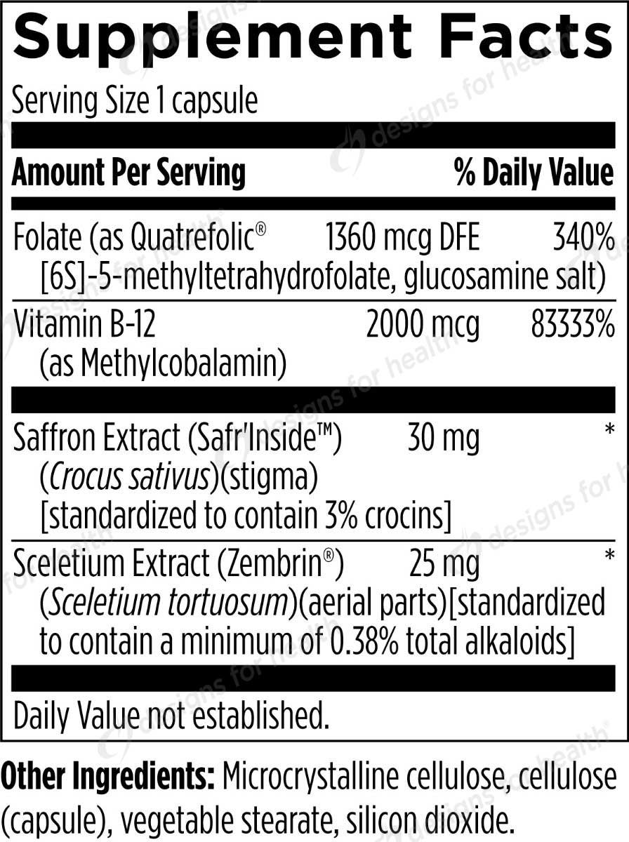Designs for Health Mood-Stasis Ingredients