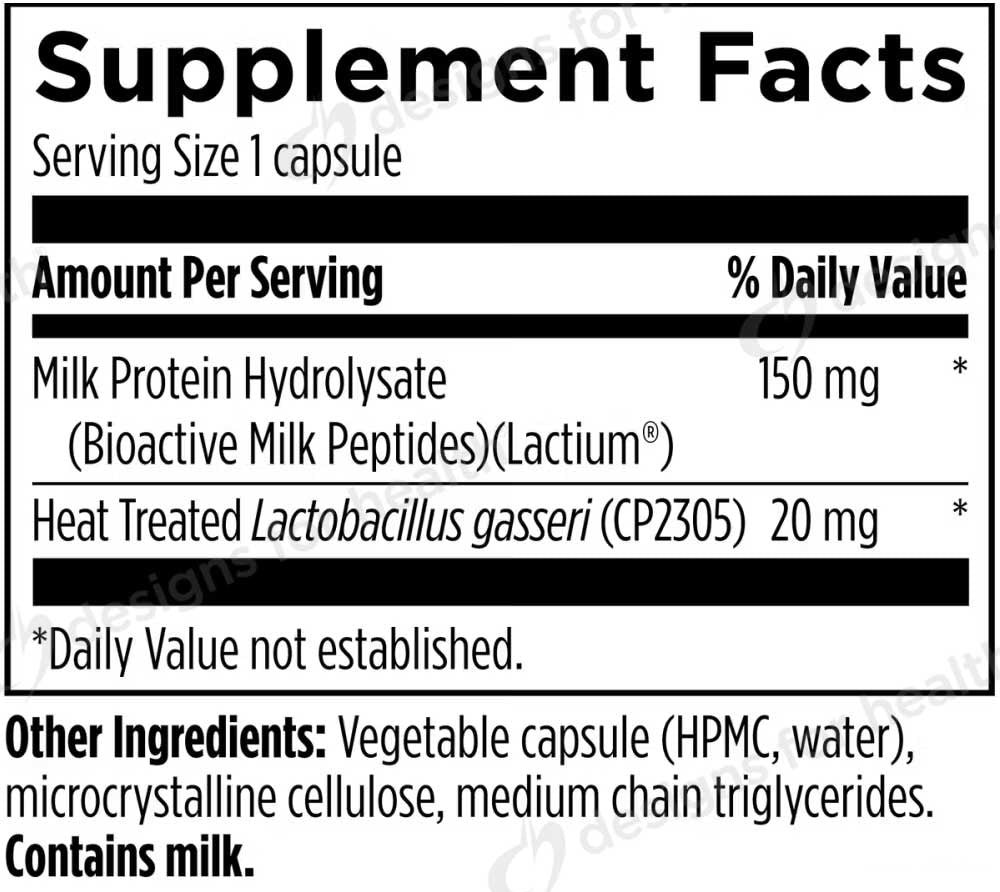 Designs for Health NeuroCalm Peptide Ingredients