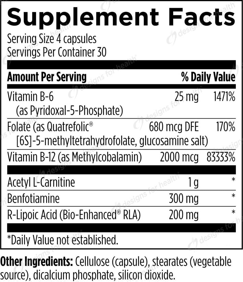 Designs for Health NeuroRenew Ingredients