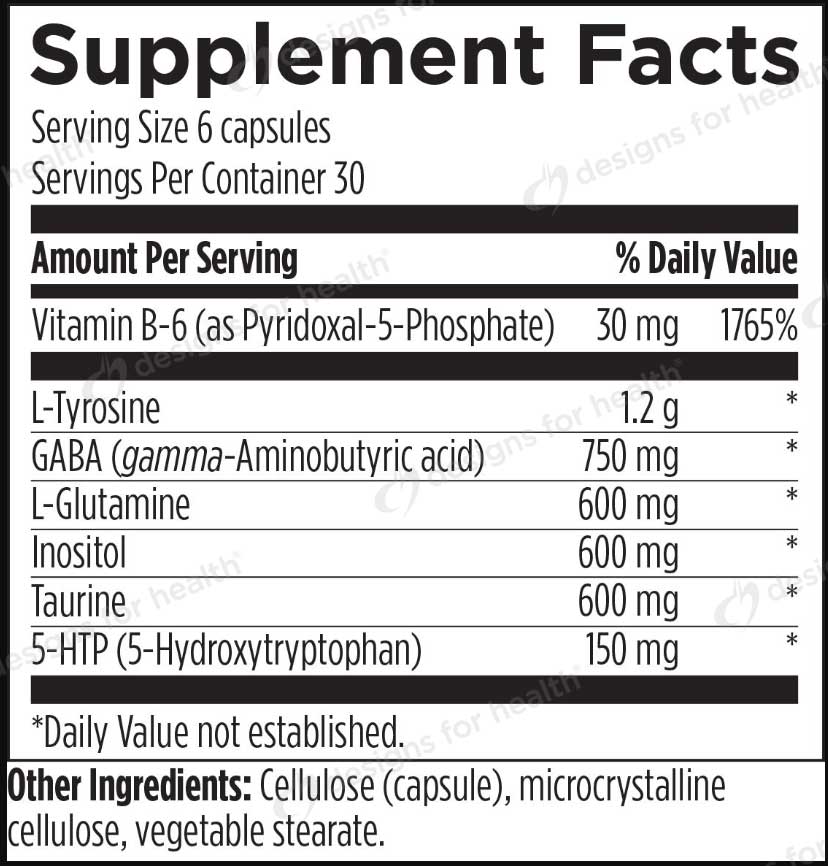 Designs for Health Neurolink Ingredients
