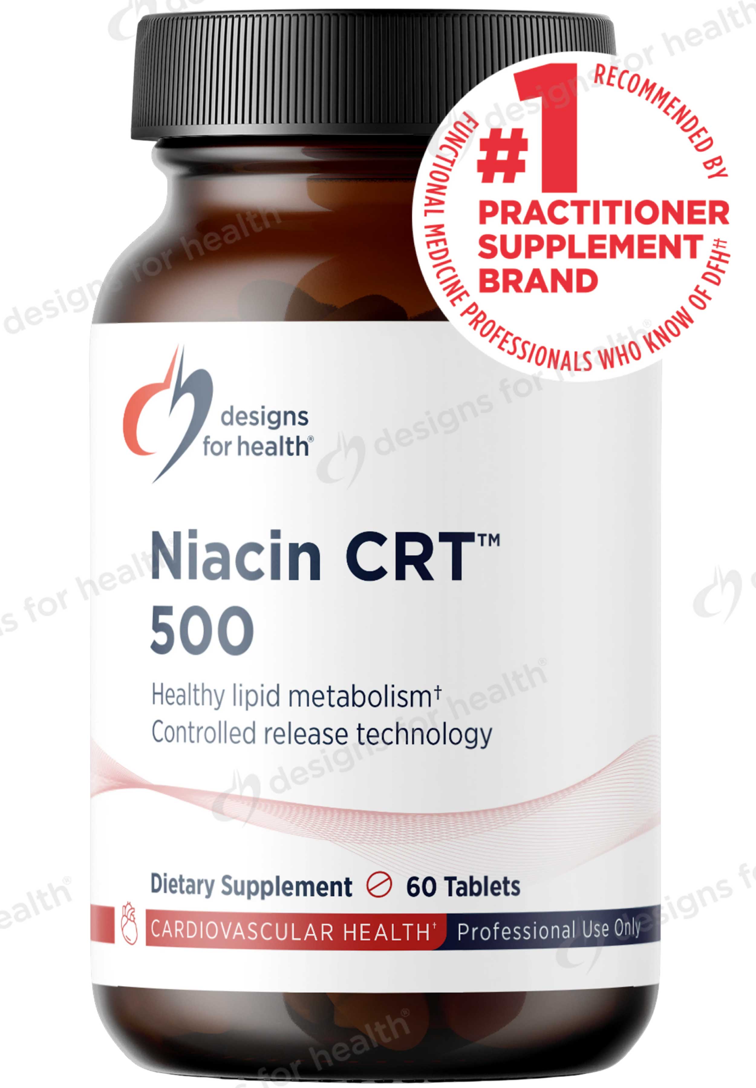 Designs for Health Niacin CRT 500 mg
