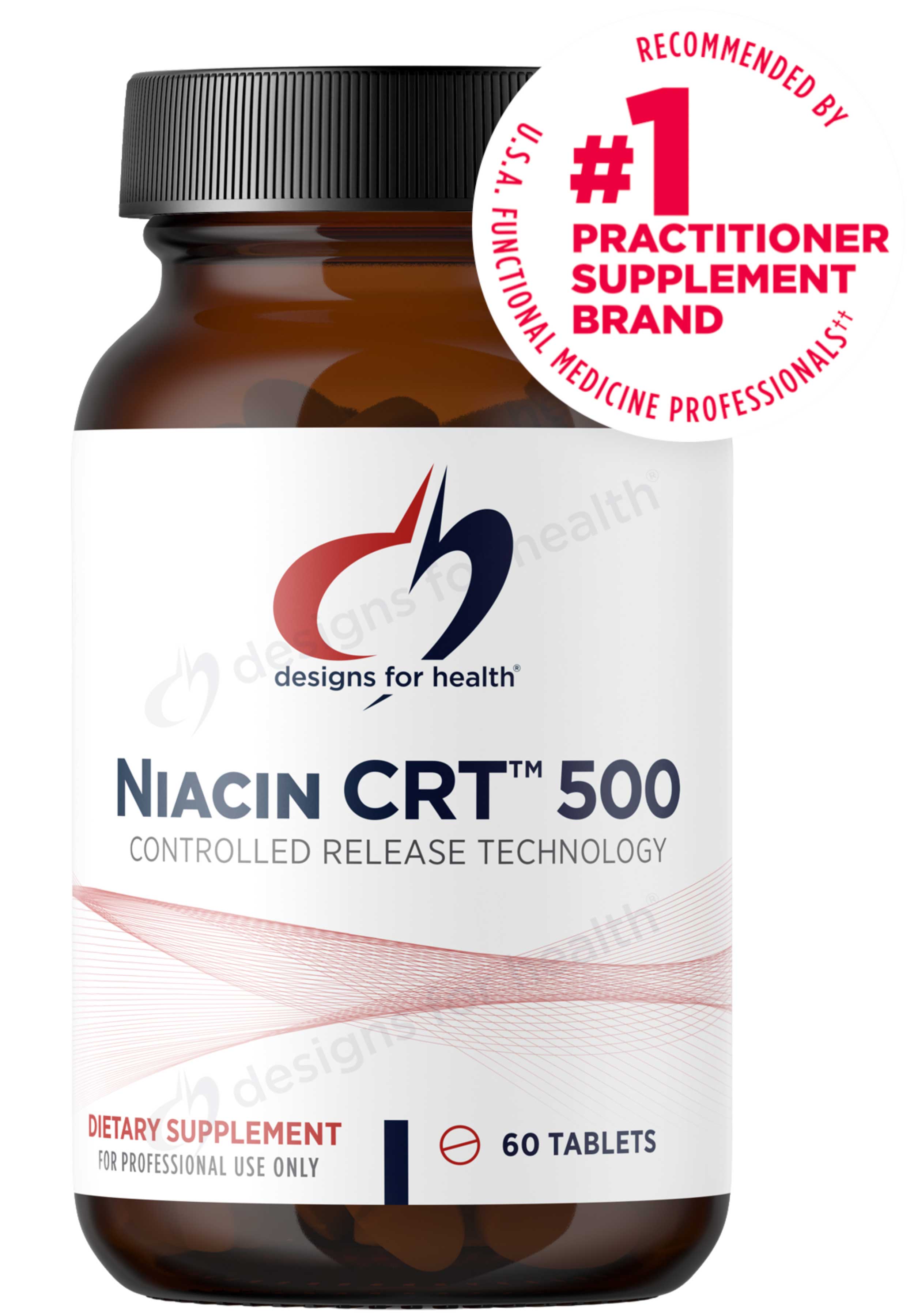 Designs for Health Niacin CRT 500 mg