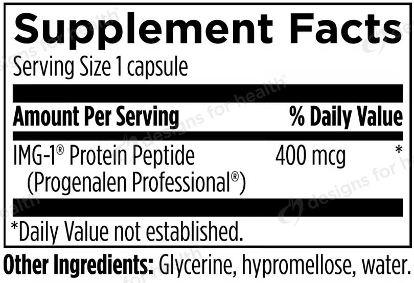 Designs for Health Progenalen Pro Peptide Ingredients