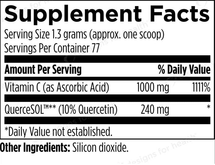 Designs for Health Quercetin Ascorbate Ingredients